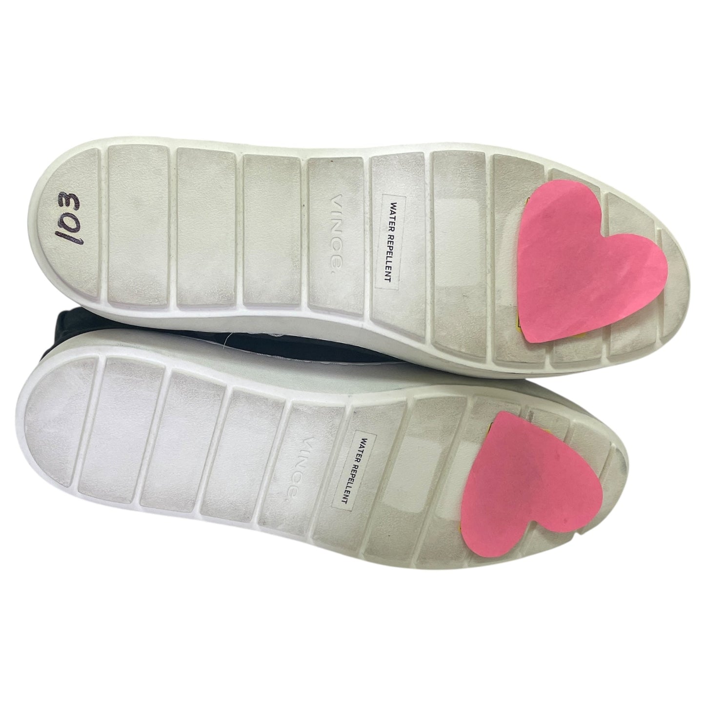 Shoes Flats By Vince In Black & White, Size:9.5