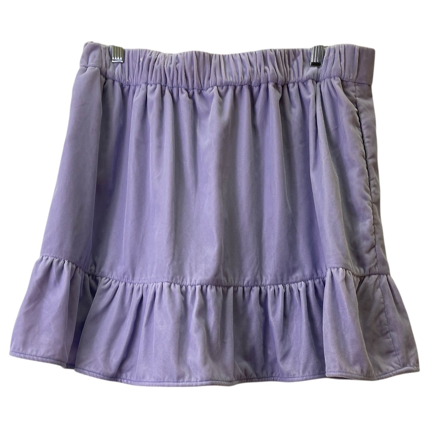 Skirt Mini & Short By J. Crew In Purple, Size:L