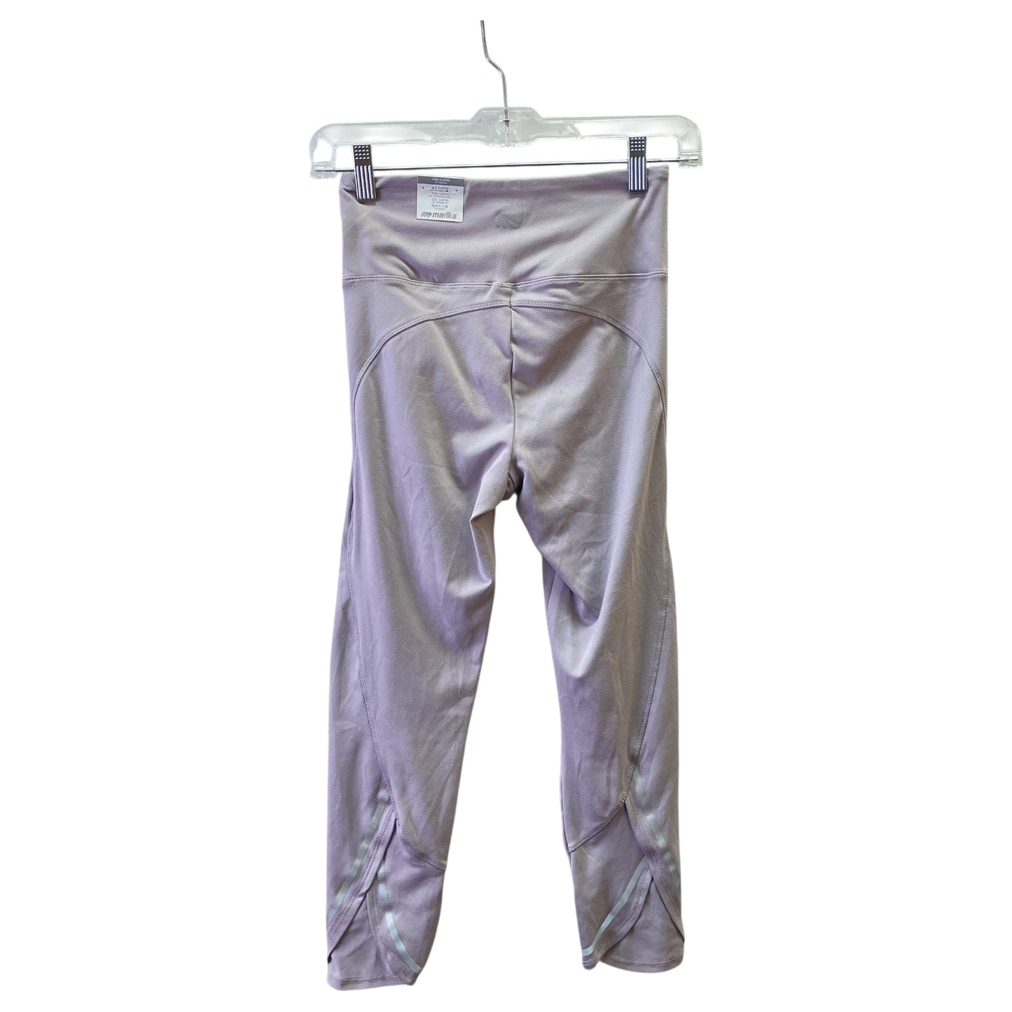Athletic Leggings By Marika In Purple, Size:M