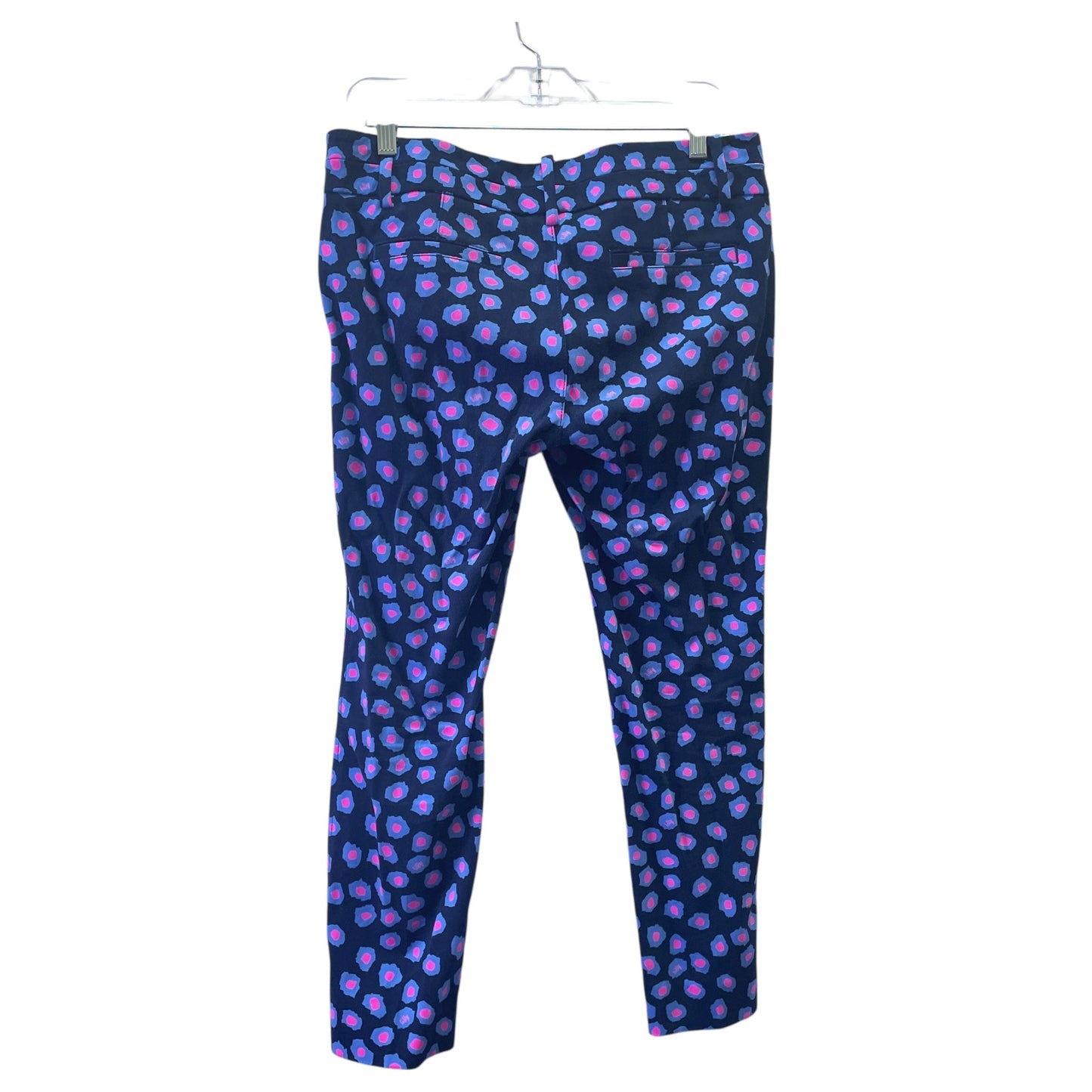 Pants Designer By Lilly Pulitzer In Blue & Pink, Size:4