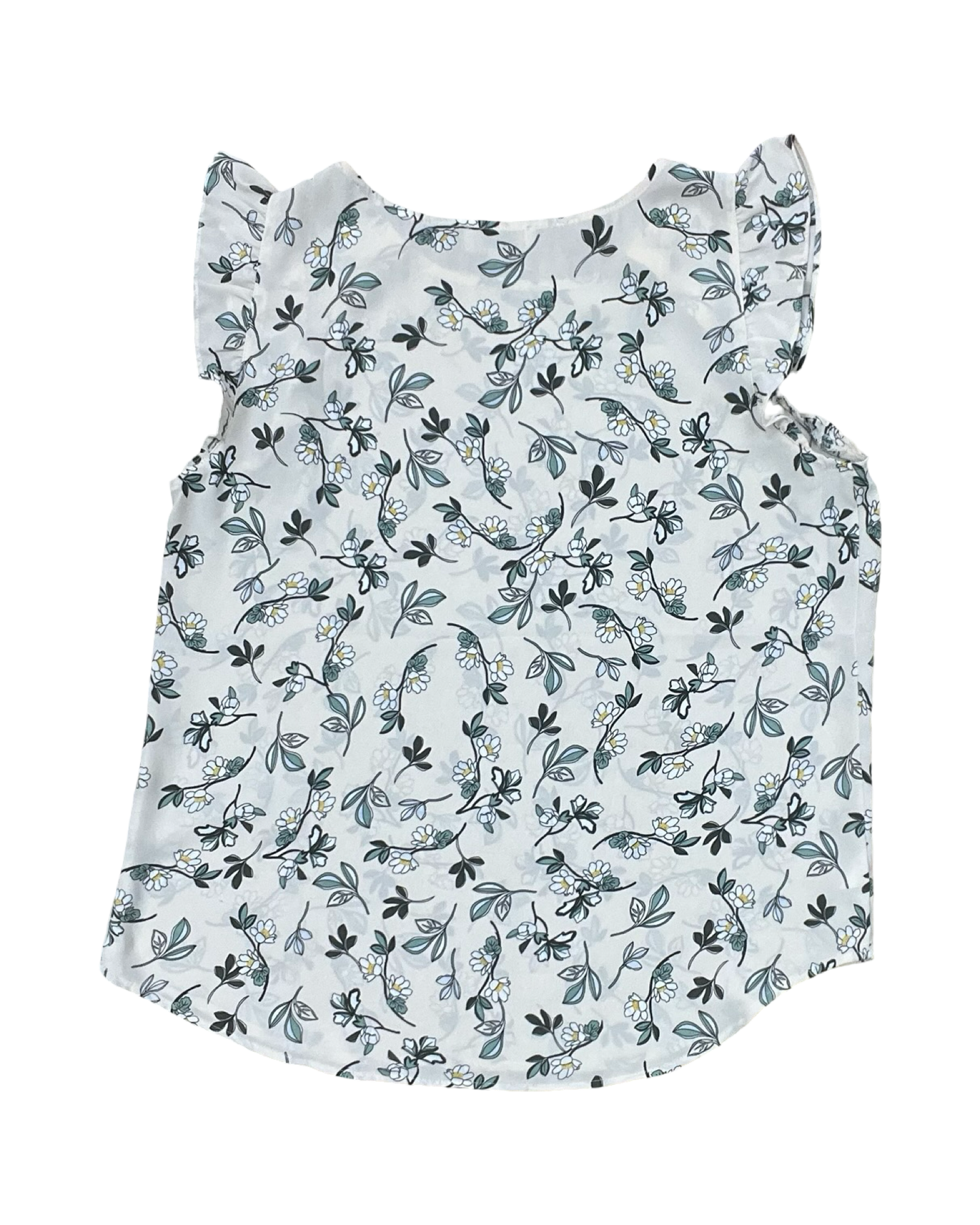 Top Sleeveless By Loft In Cream, Size:Mp