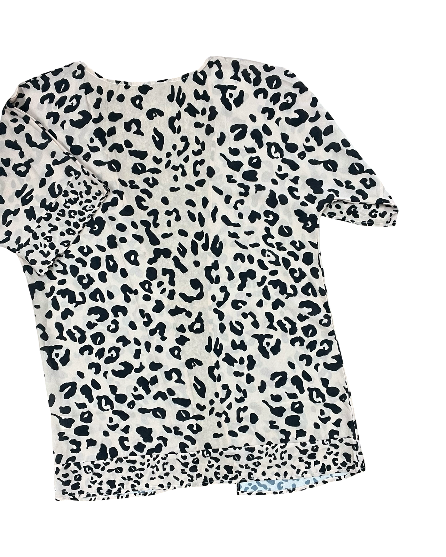 Cardigan By Clothes Mentor In Animal Print, Size:L