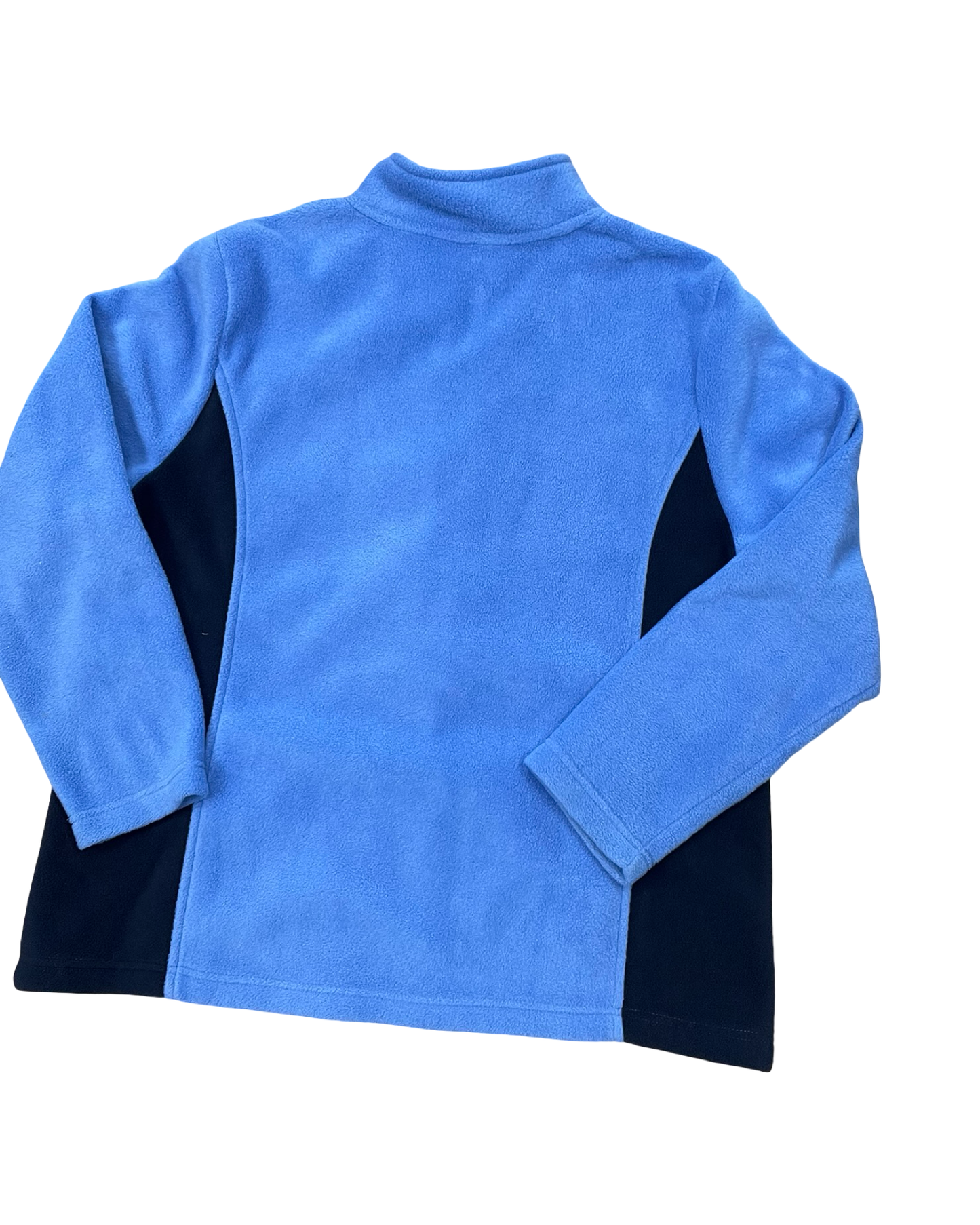 Jacket Fleece By Karen Scott In Blue, Size:Xl