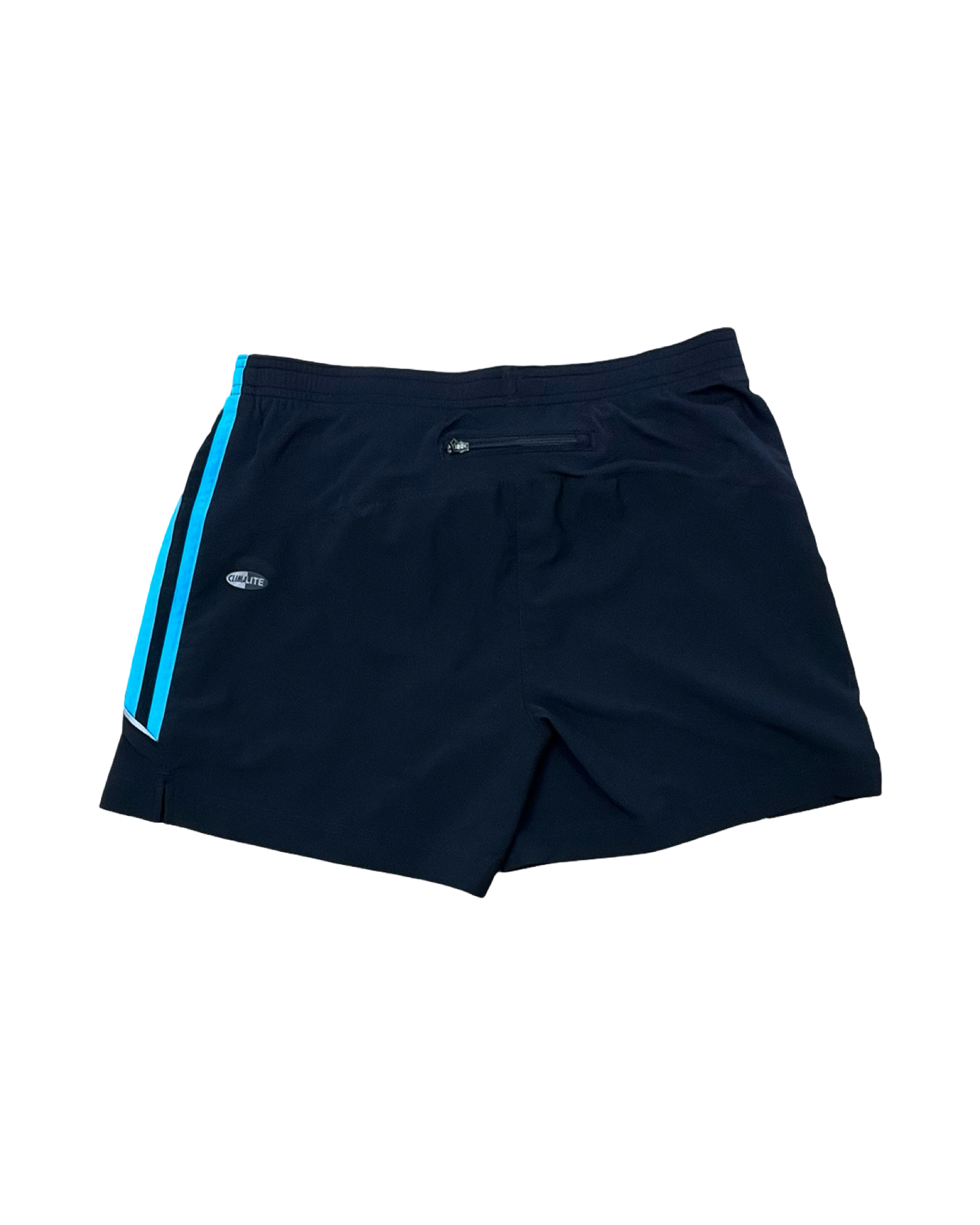 Athletic Shorts By Adidas In Black & Blue, Size:S
