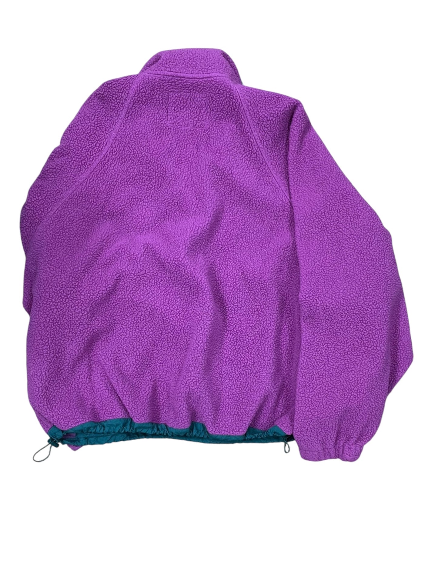 Jacket Faux Fur & Sherpa By American Eagle In Purple, Size:M