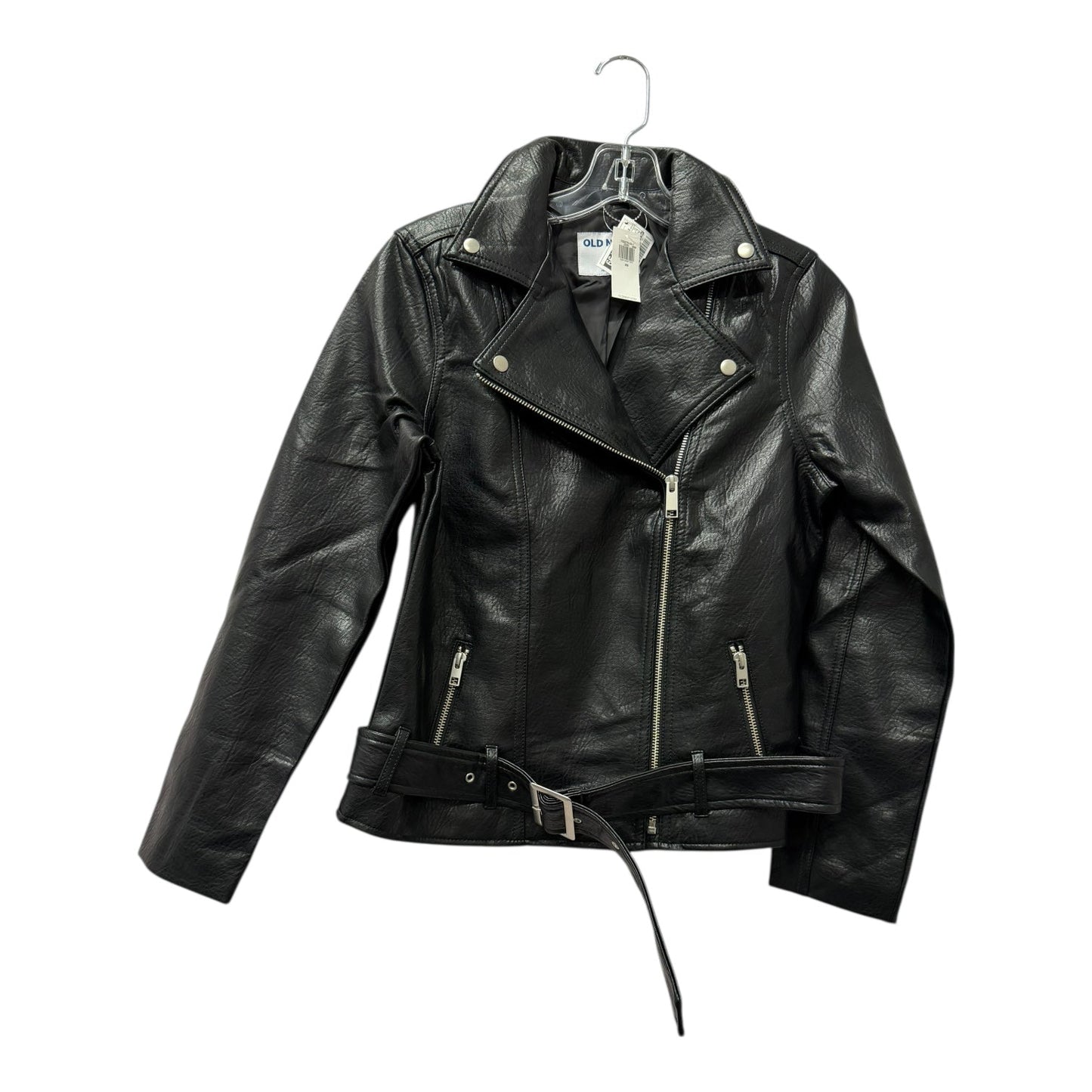 Jacket Moto By Old Navy In Black, Size:Xs