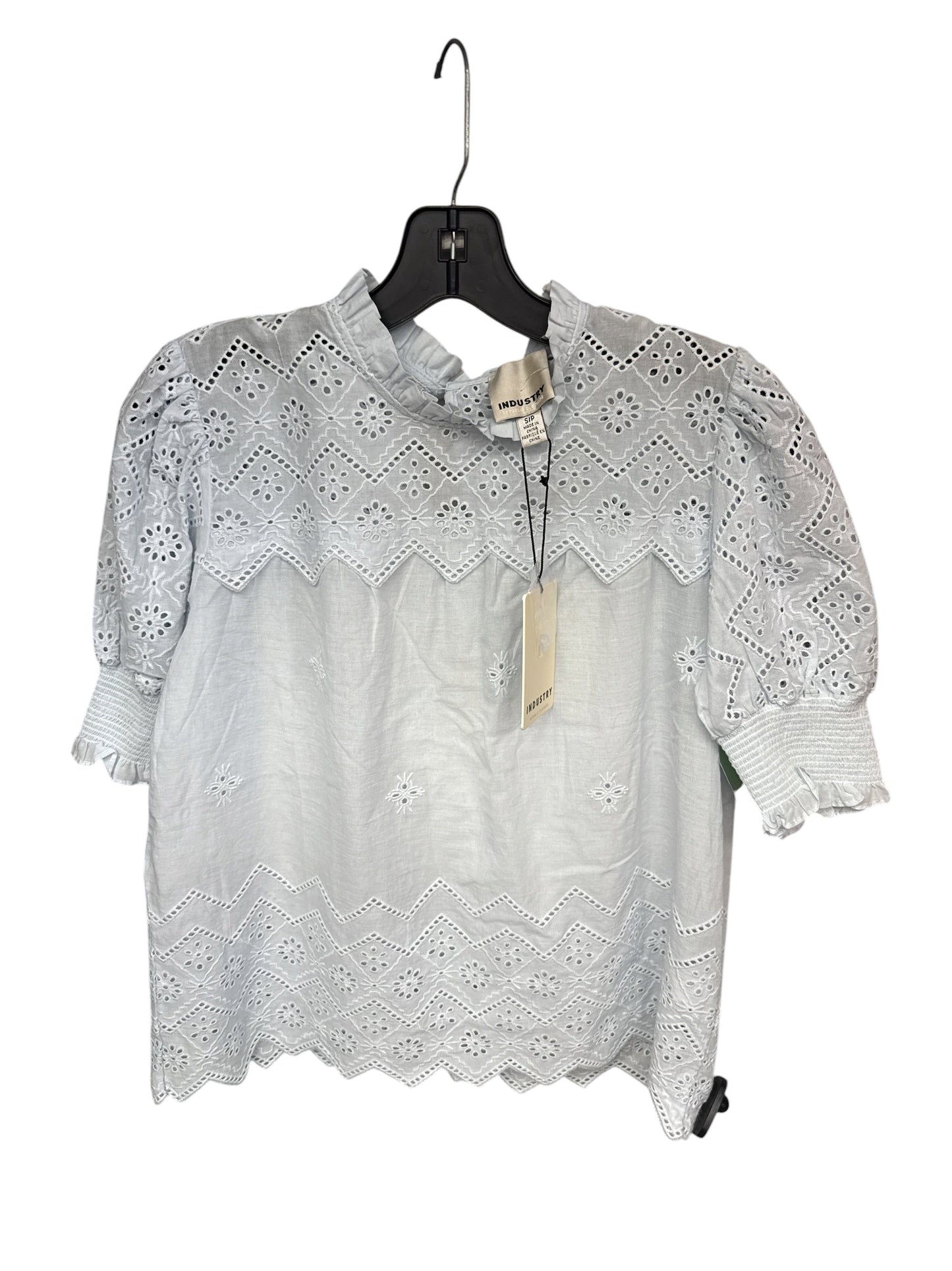 Top Short Sleeve By Industry In Blue, Size: S