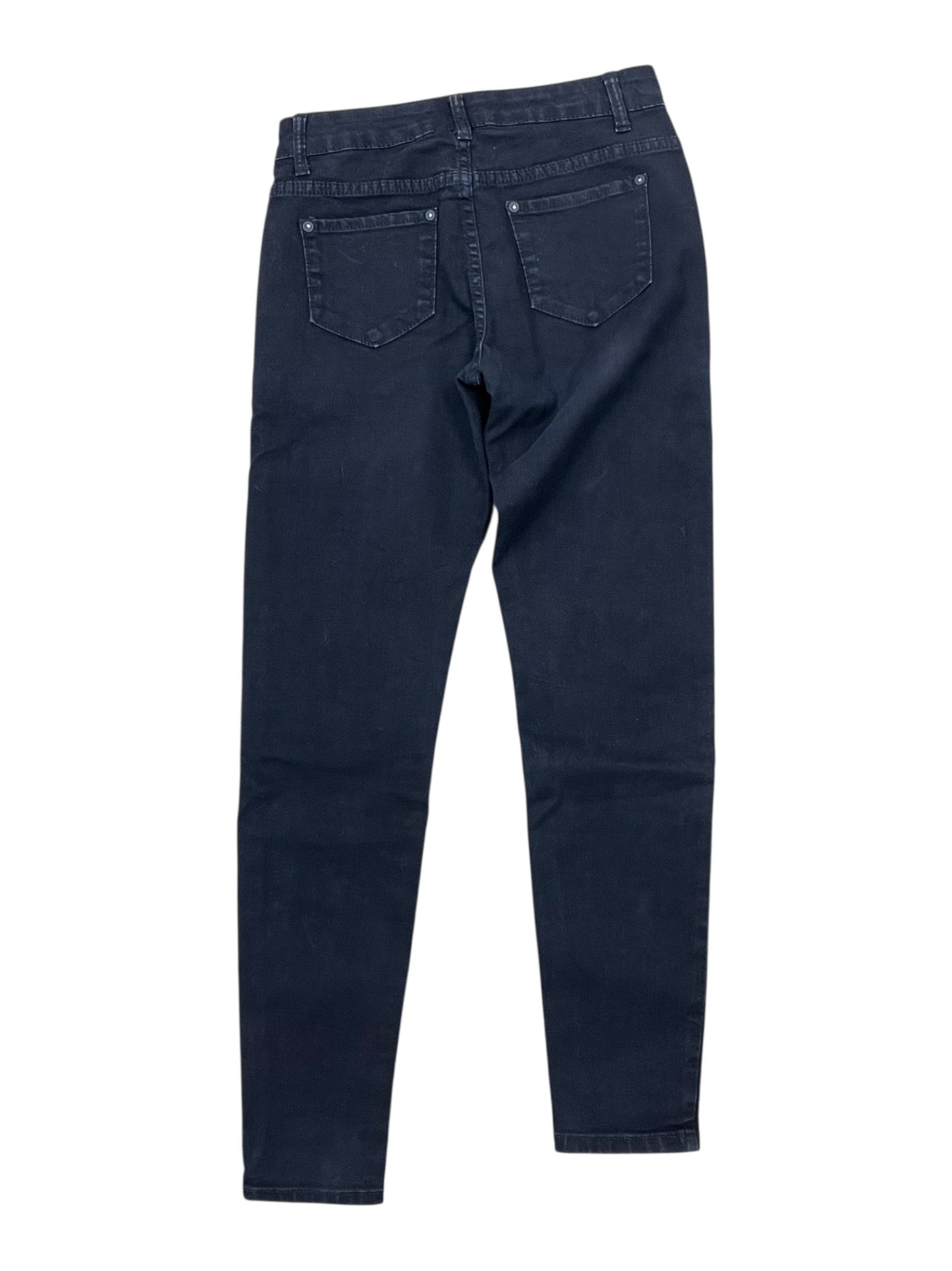 Jeans Skinny By Clothes Mentor In Black Denim, Size:2