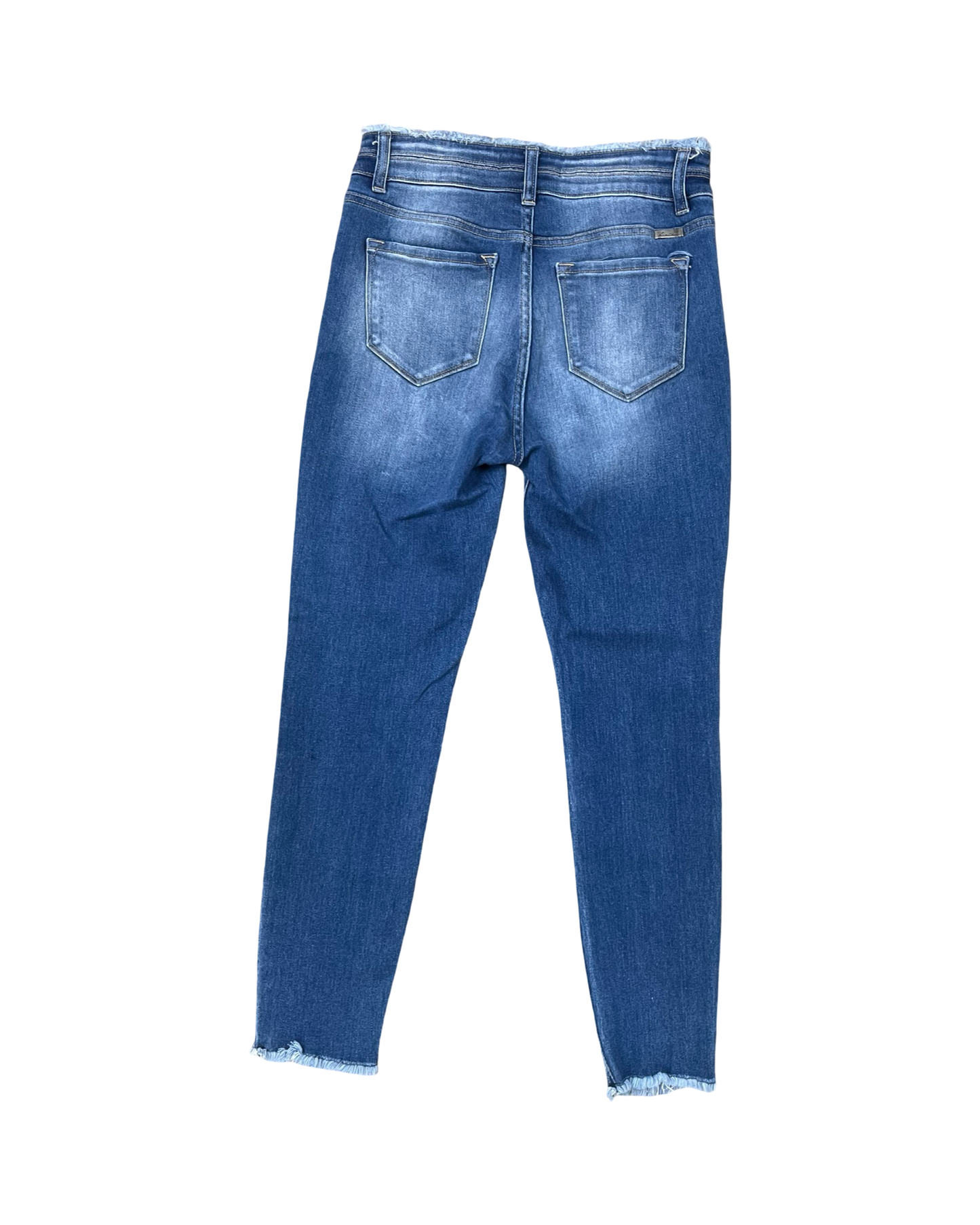 Jeans Skinny By Kancan In Blue Denim, Size:6
