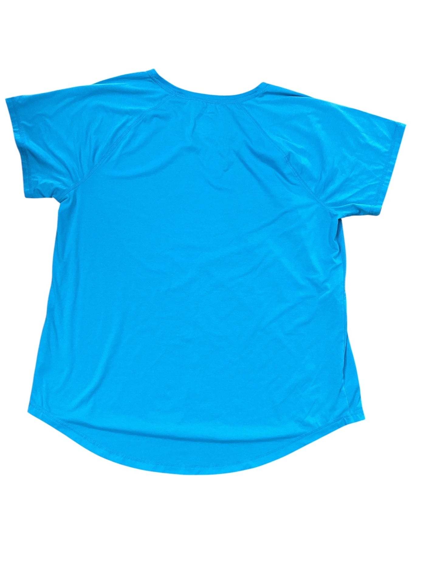 Athletic Top Ss By Tek Gear In Blue, Size:Xl