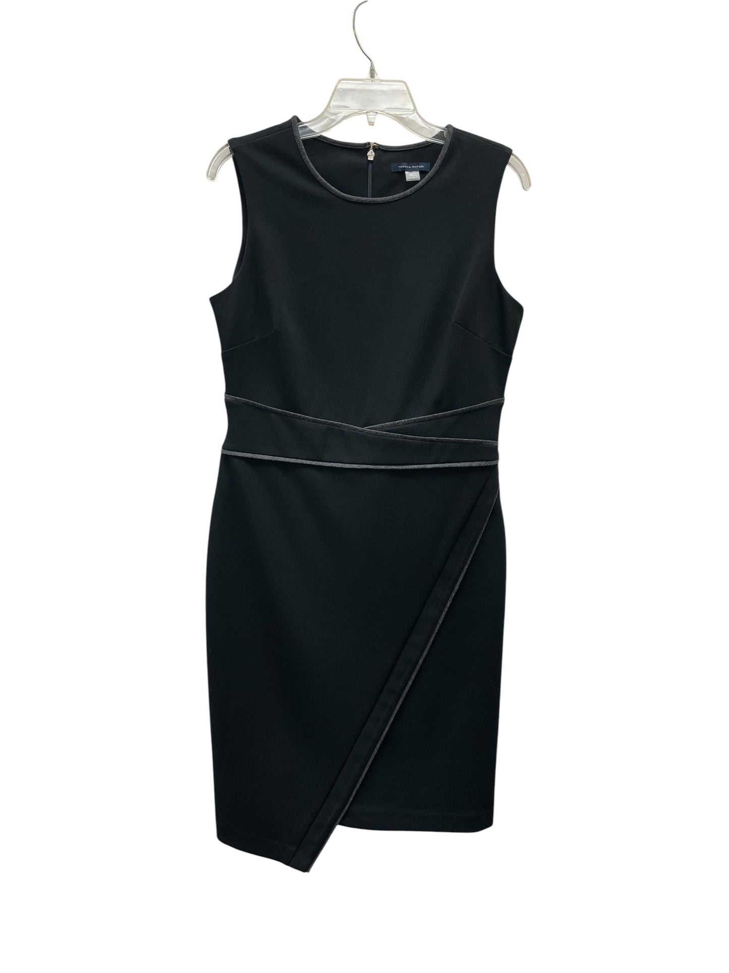 Dress Work By Tommy Hilfiger In Black & Grey, Size:L