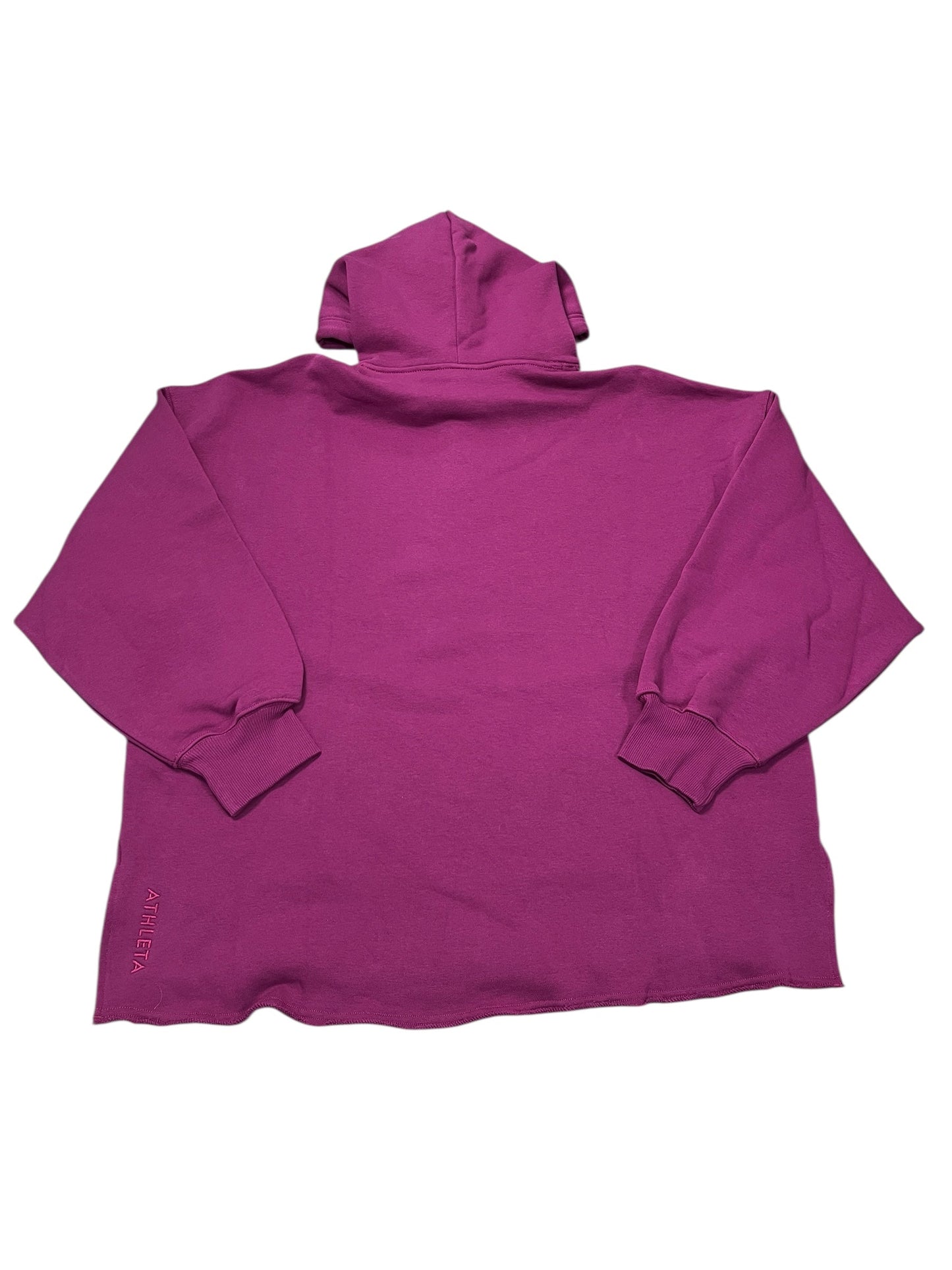 Sweatshirt Hoodie By Athleta In Purple, Size:S