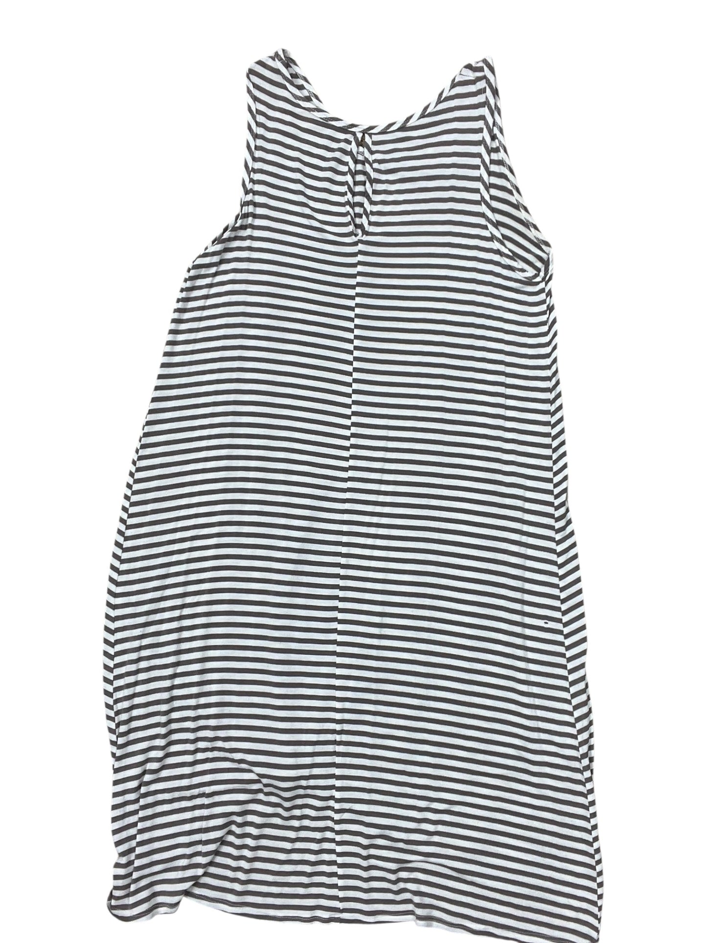 Dress Casual Midi By Eesome In Striped Pattern, Size:M