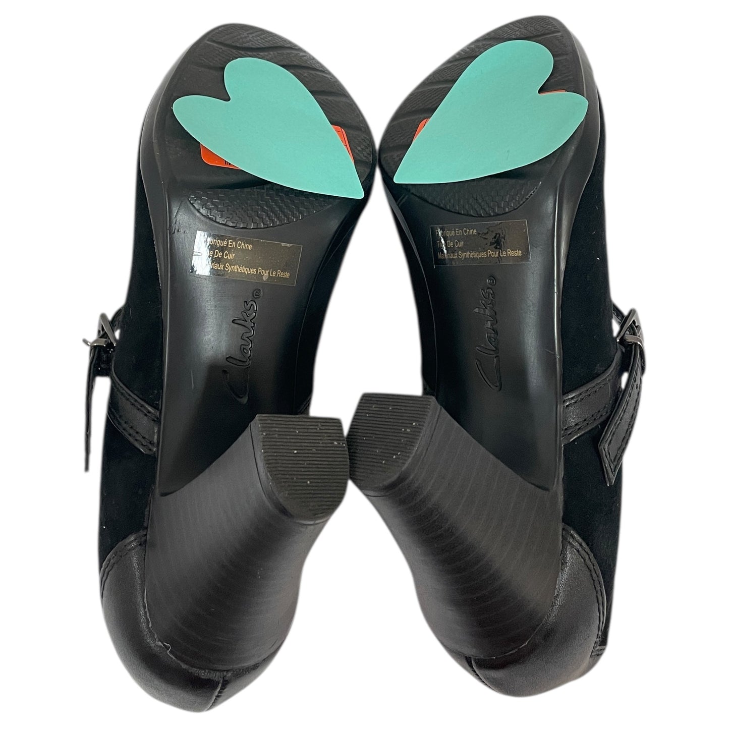 Shoes Heels Kitten By Clarks In Black, Size:7