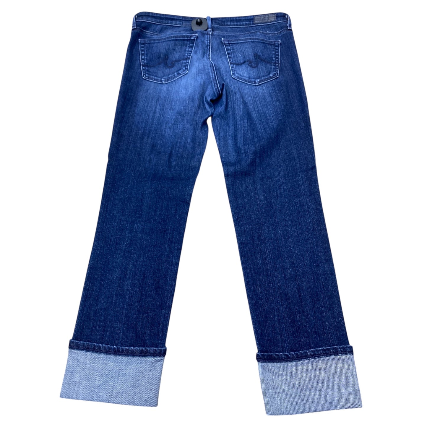 Jeans Cropped By Adriano Goldschmied In Blue Denim, Size:6