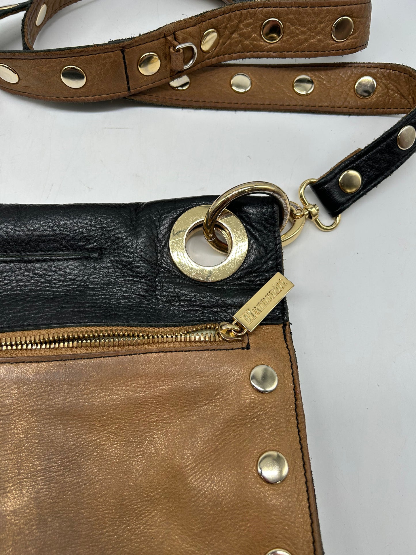 Crossbody Leather By Hammitt, Size: Medium