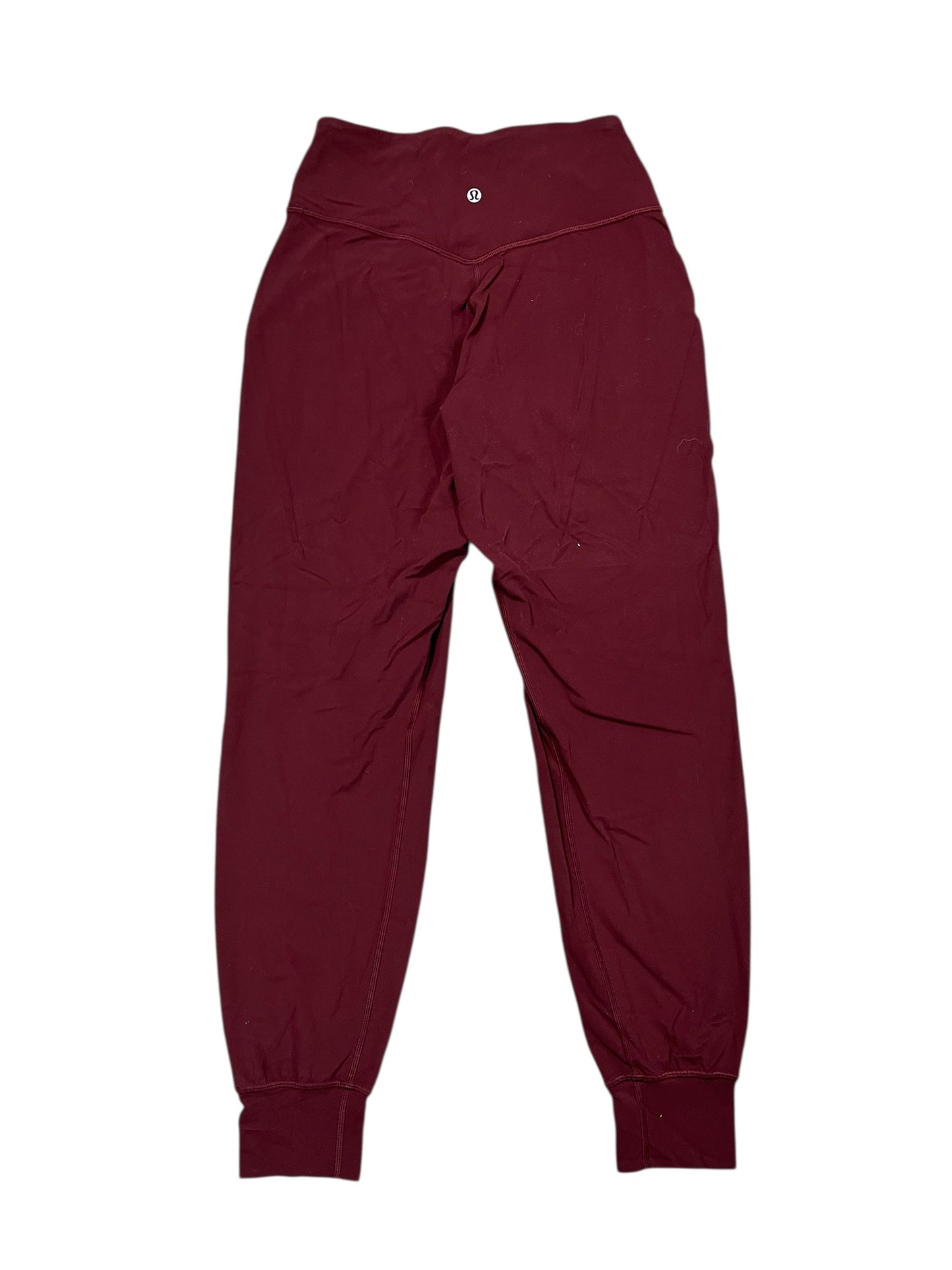 Athletic Pants By Lululemon In Red, Size:S