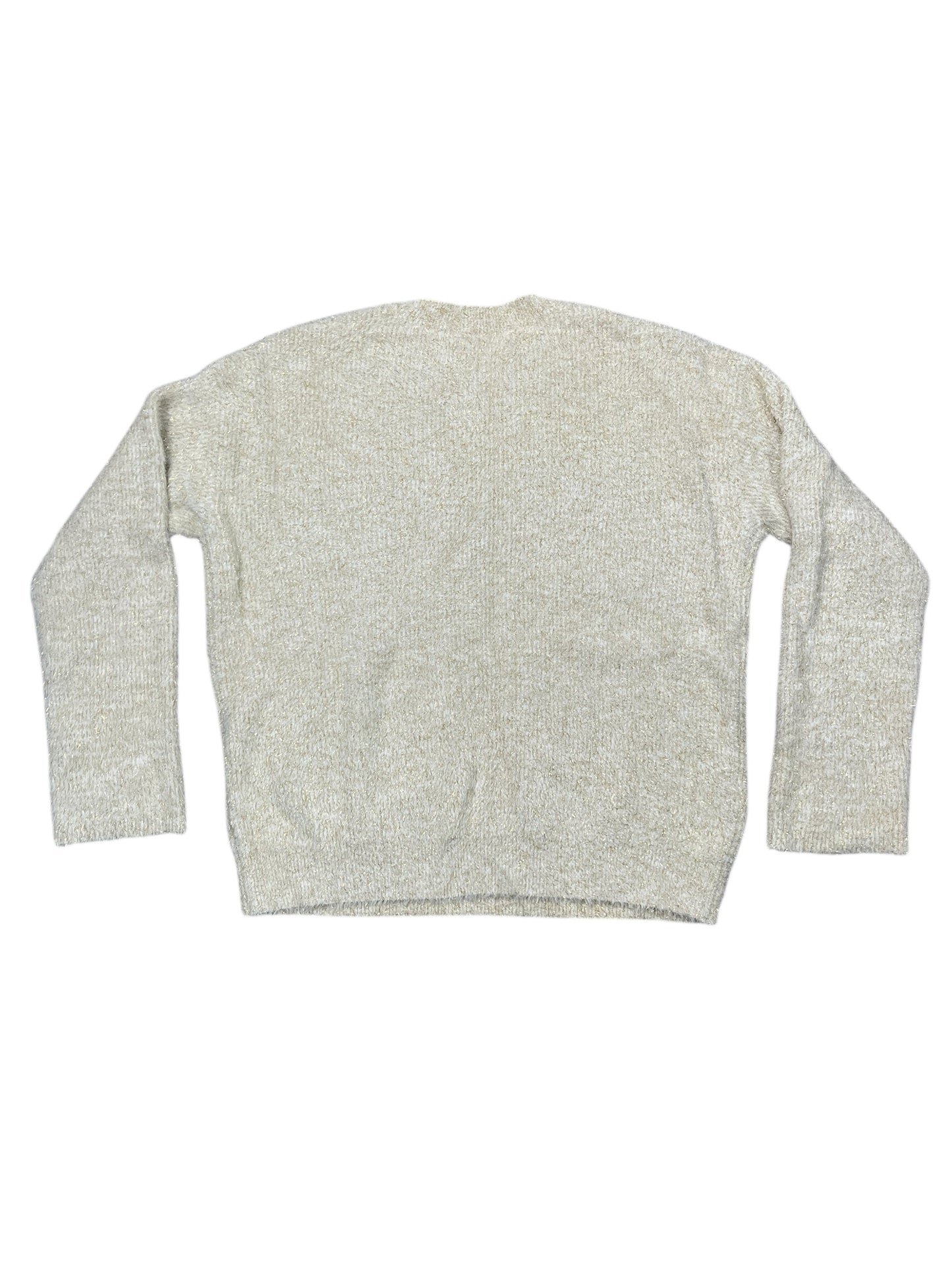 Sweater By Loft In Gold & White, Size:Xs