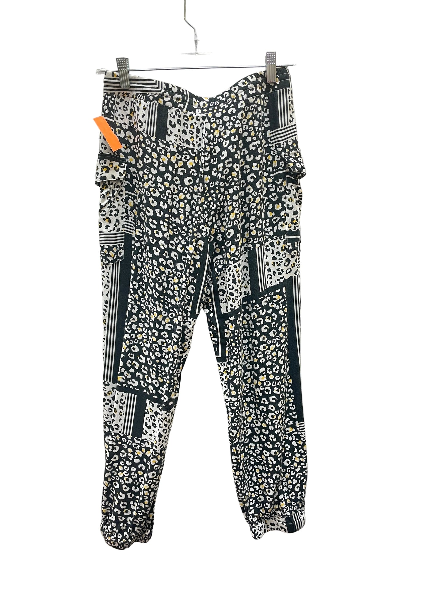 Pants Cropped By MAGD & PYE In Black & White, Size:4