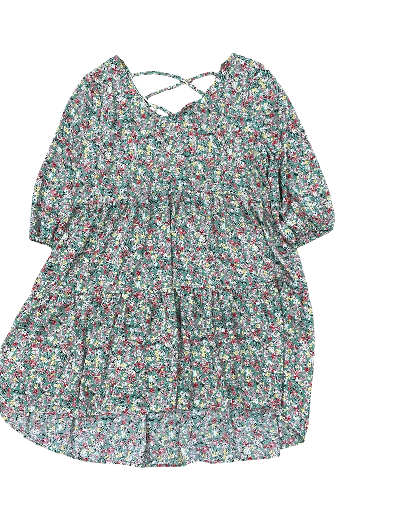 Dress Casual Short By Umgee In Floral Print, Size:L