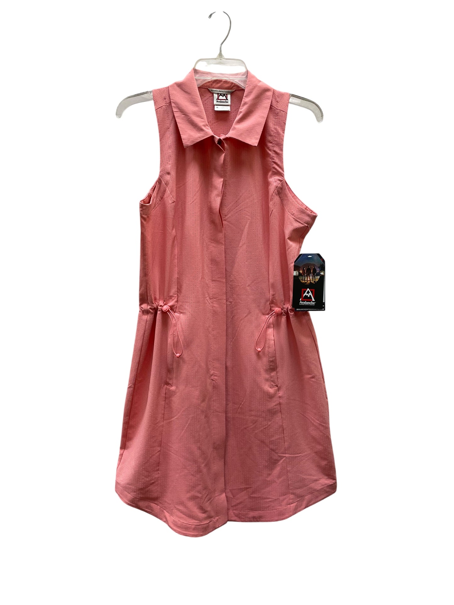 Athletic Dress By Avalanche In Coral, Size:M