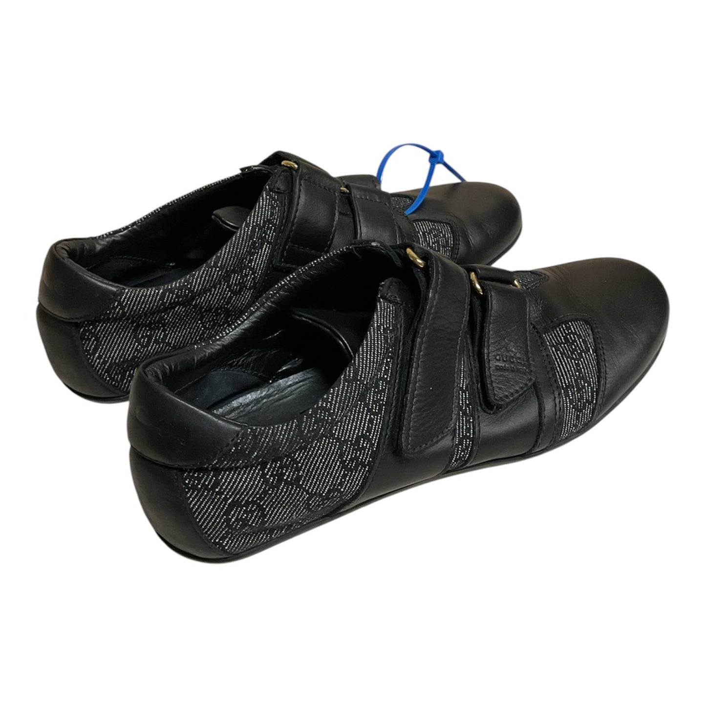 Shoes Luxury Designer By Gucci In Black, Size:8