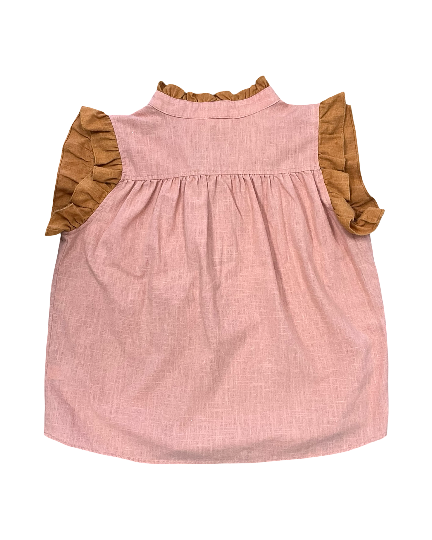 Top Sleeveless By Anniewear In Orange, Size:M