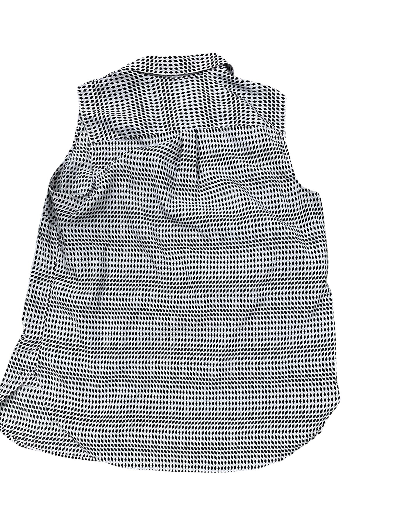 Blouse Sleeveless By Talbots In Blue & Purple, Size:L