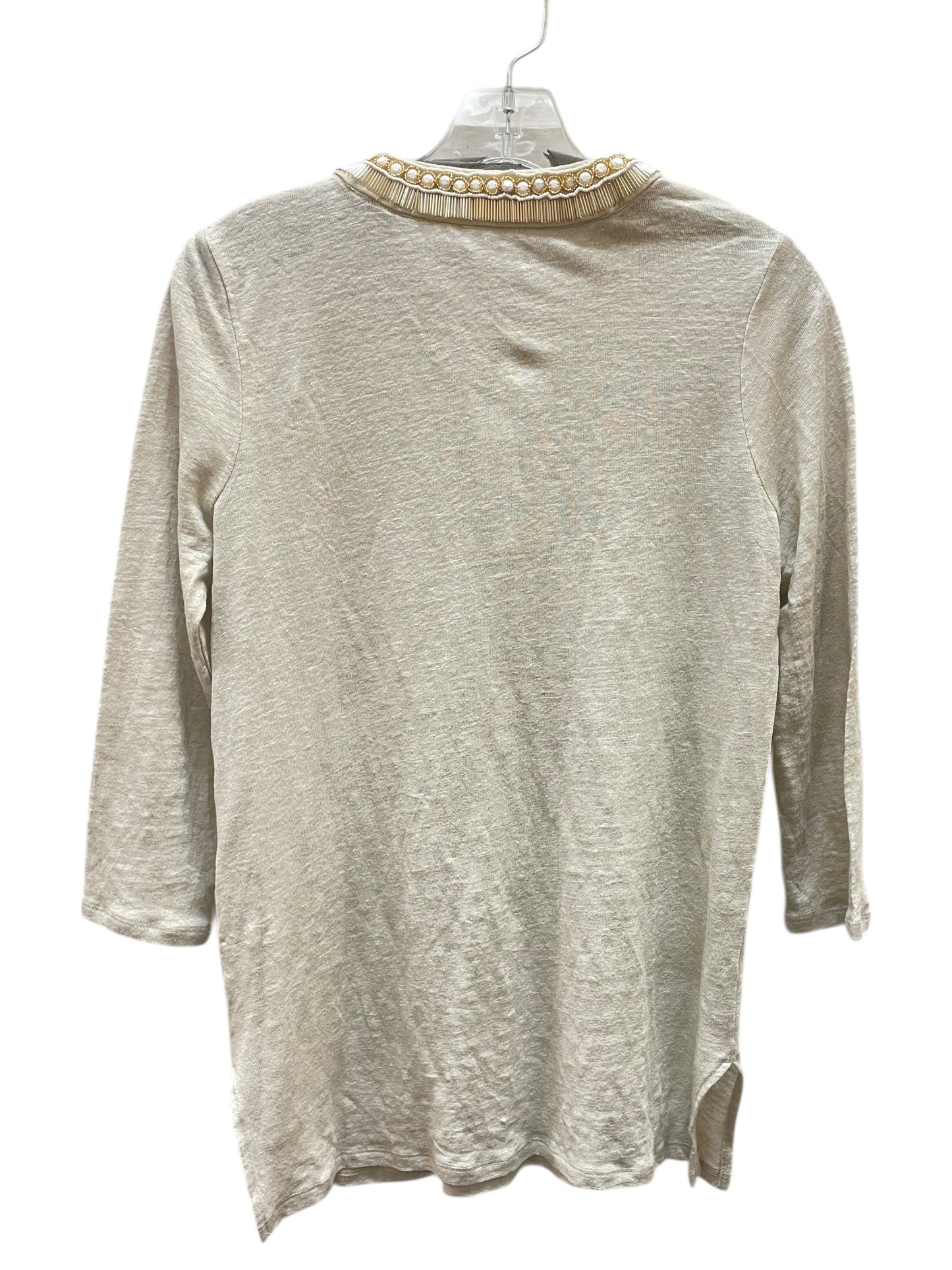Top Ls By Chicos In Taupe, Size:0