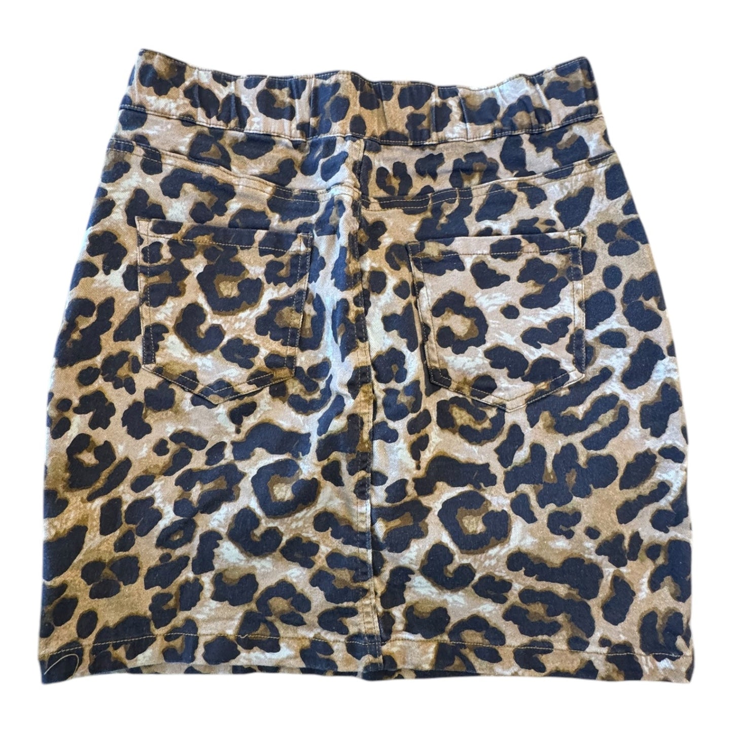 Skirt Mini & Short By Boston Proper In Animal Print, Size:8