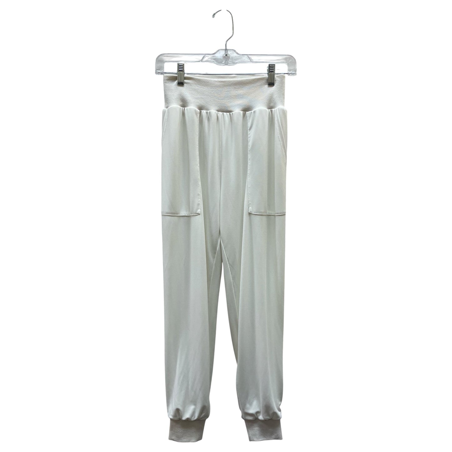 Pants Joggers By Cinc A Sept In White, Size:4
