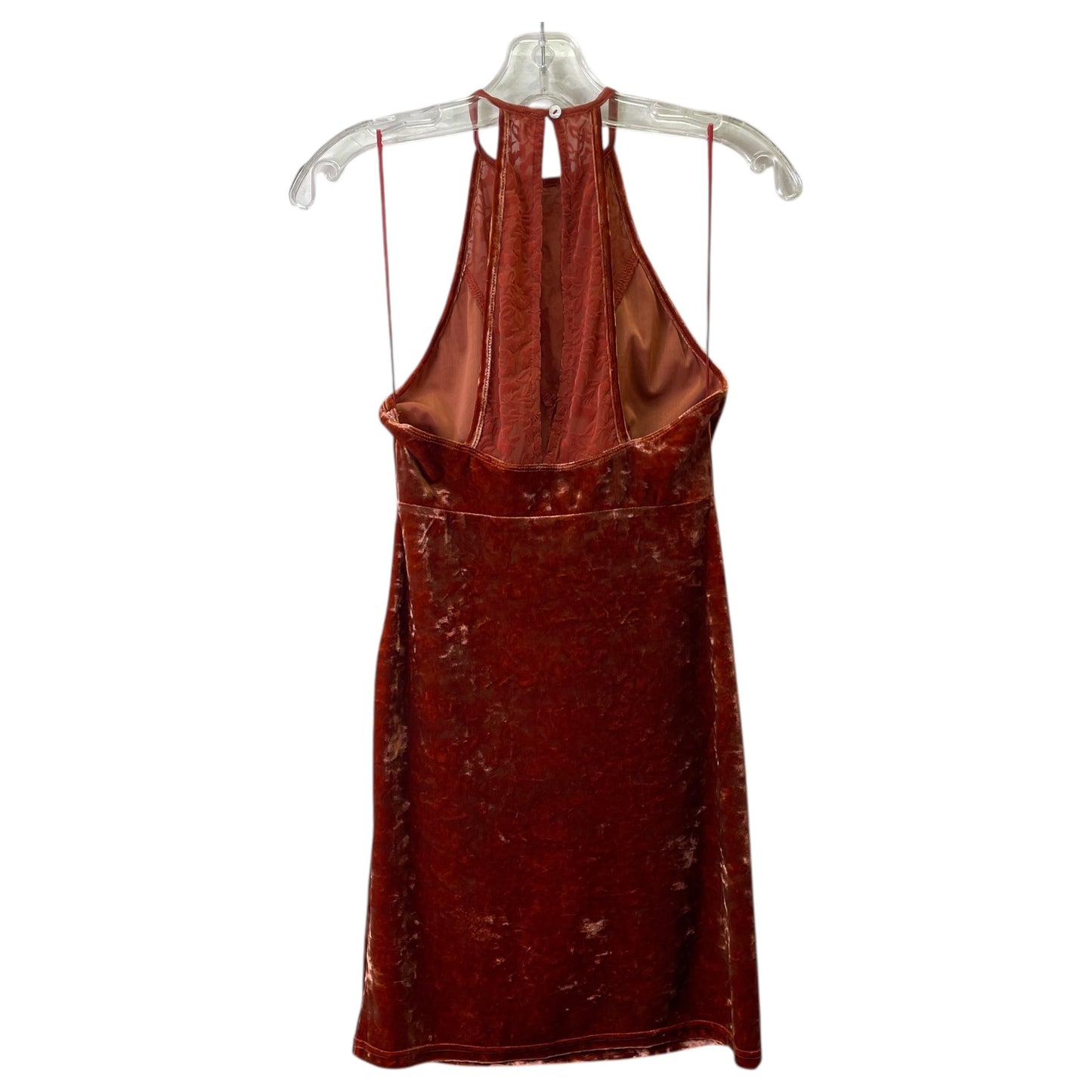 Dress Casual Short By Free People In Copper, Size:Xs