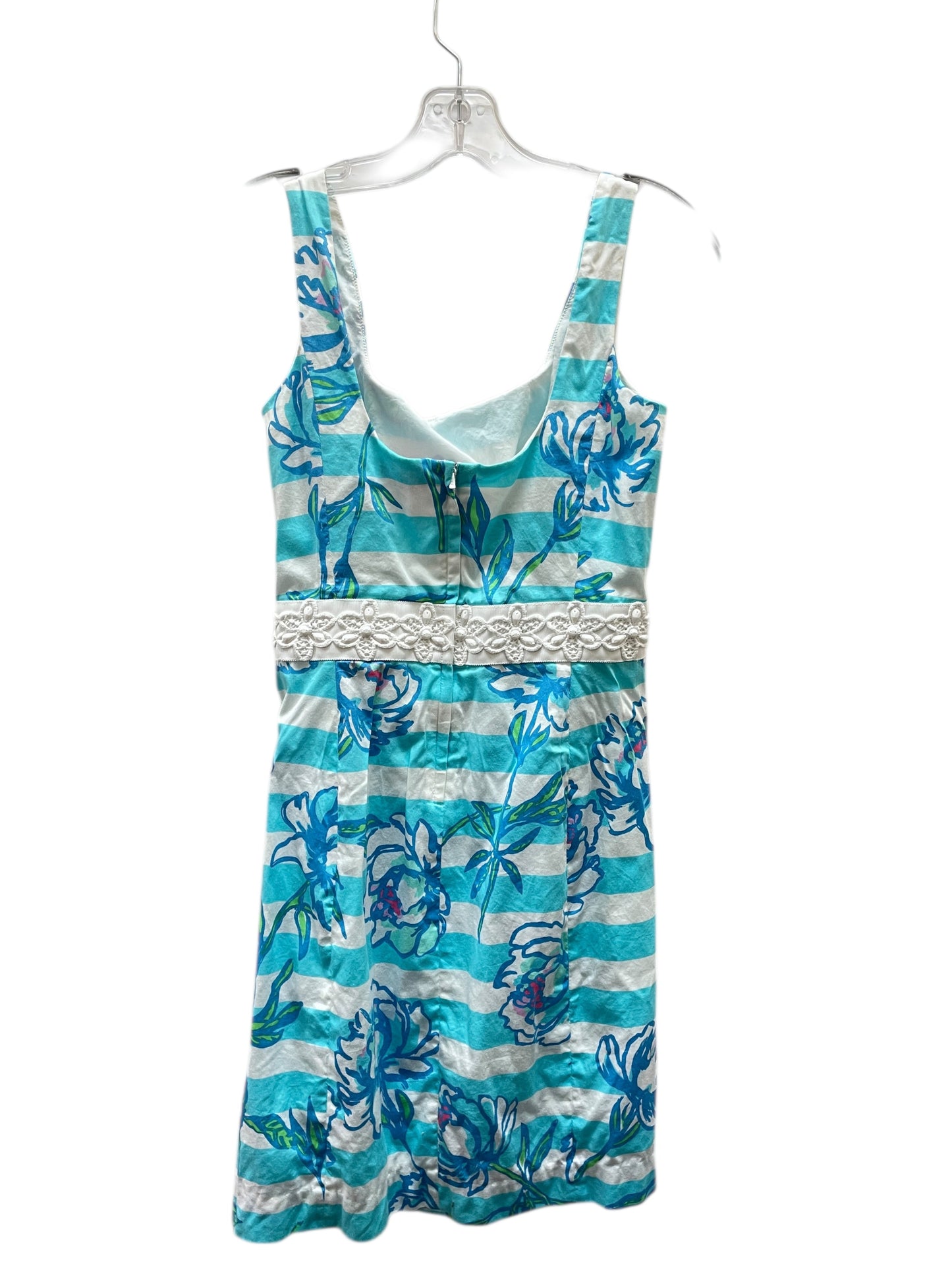 Dress Designer By Lilly Pulitzer In Blue, Size:4