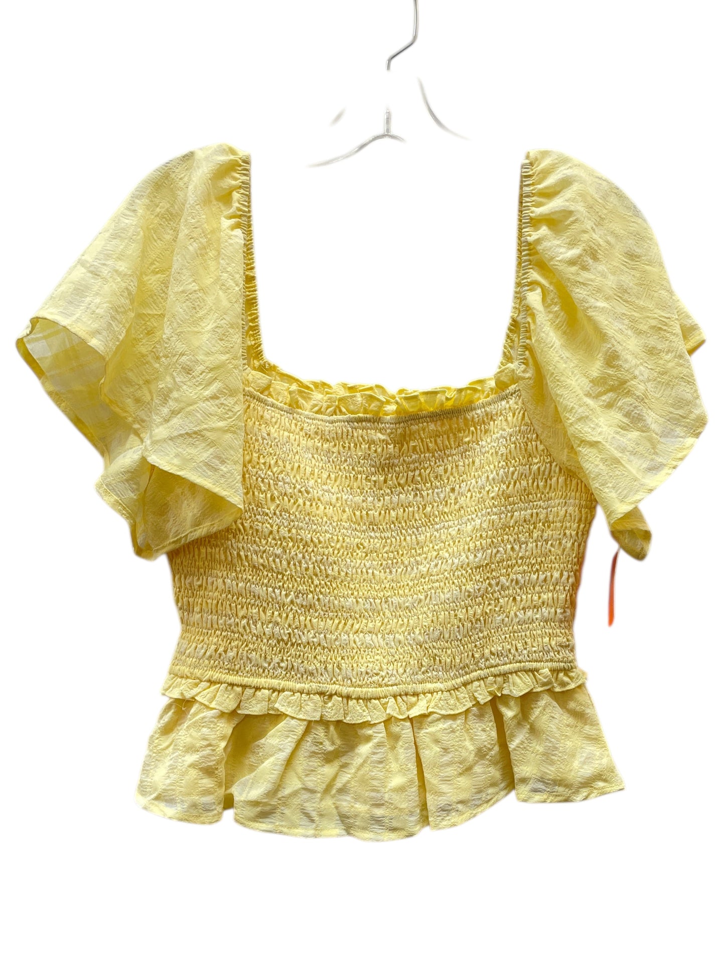 Top Ss By Astr The Label In Yellow, Size:M