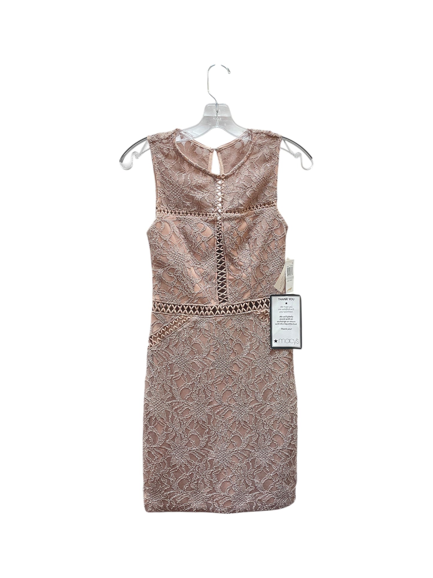 Dress Party Short By City Studio In Pink, Size:Xs