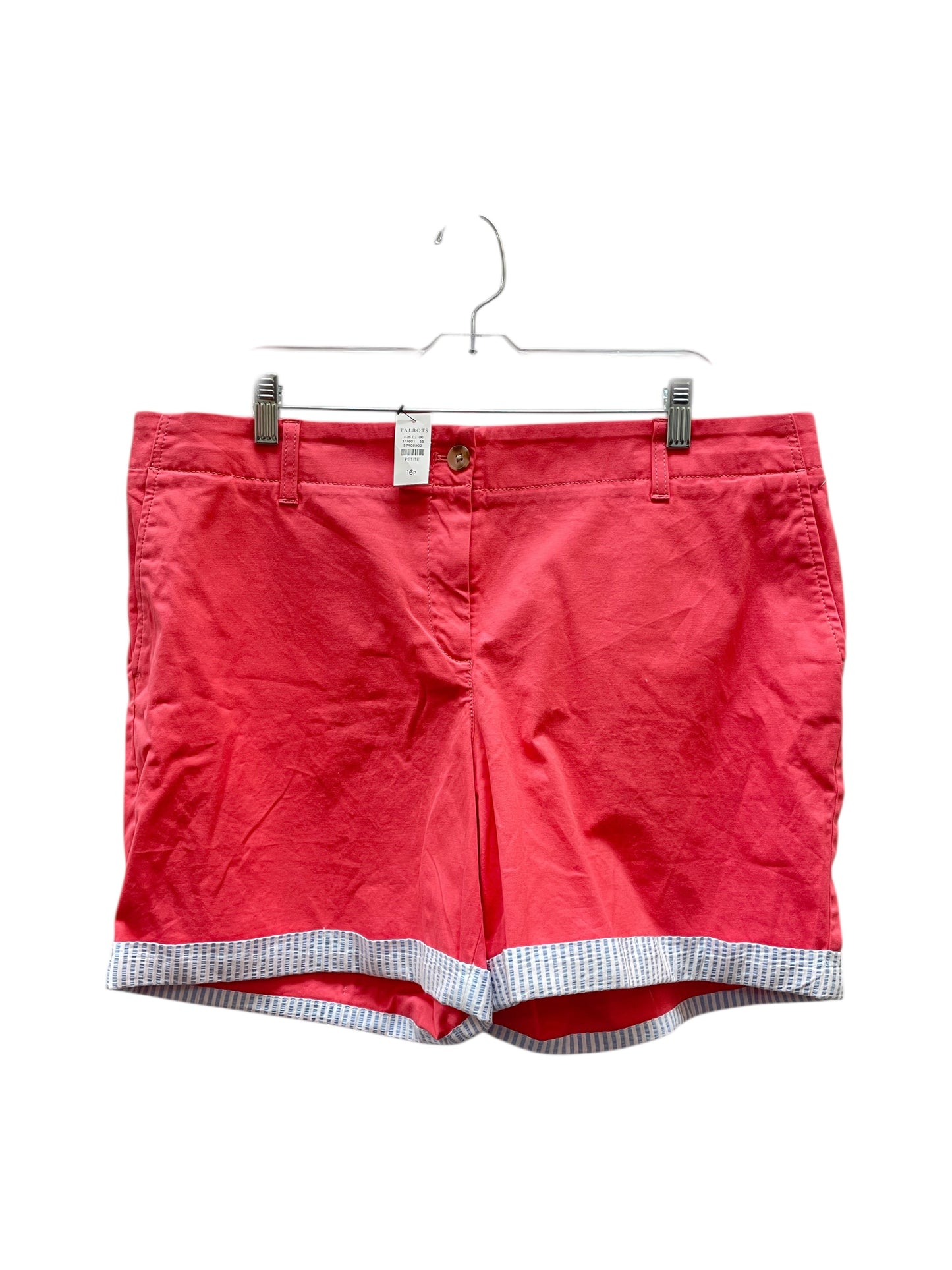 Shorts By Talbots In Pink, Size:16