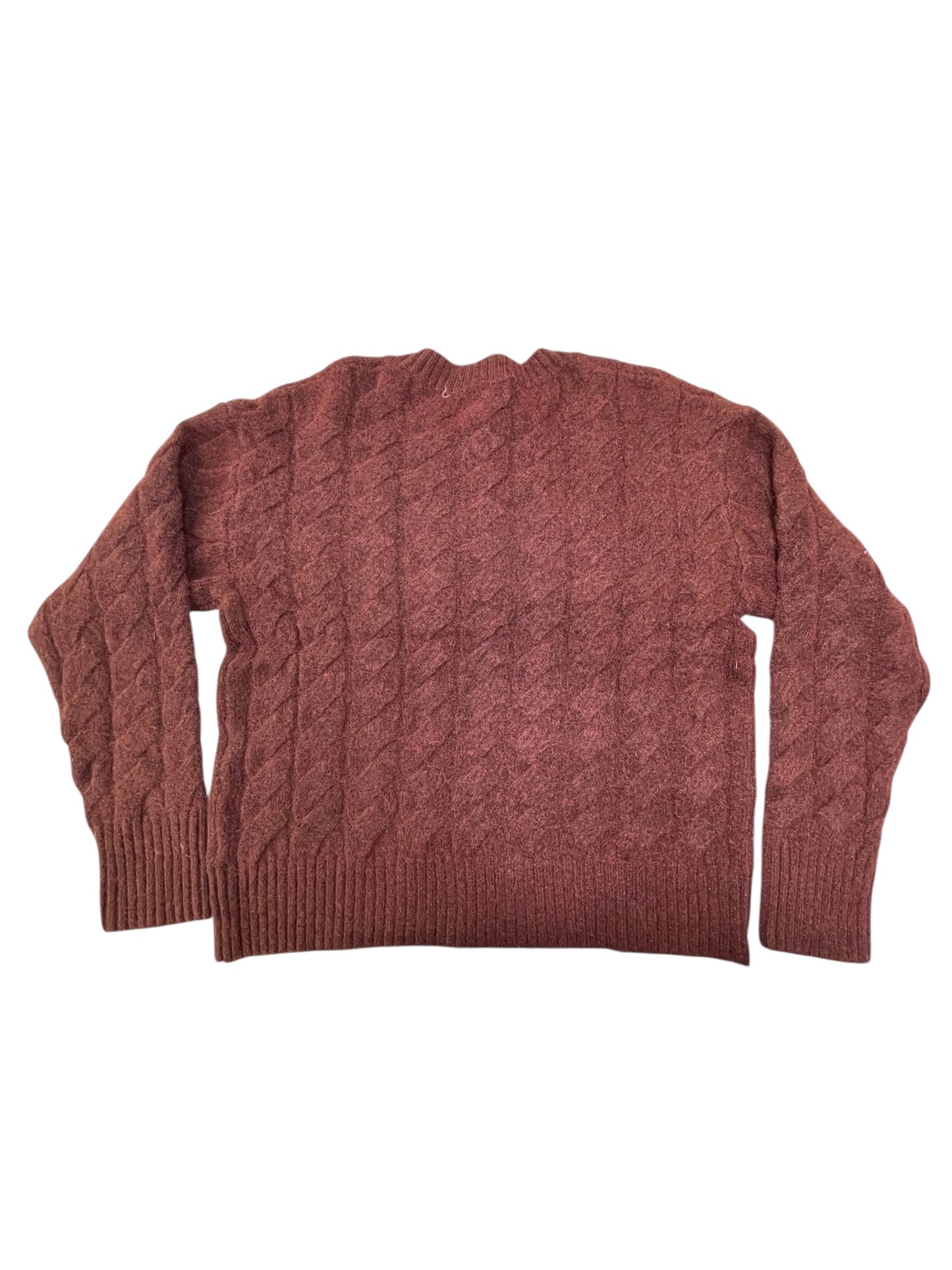 Sweater By Evereve In Maroon, Size:Xs