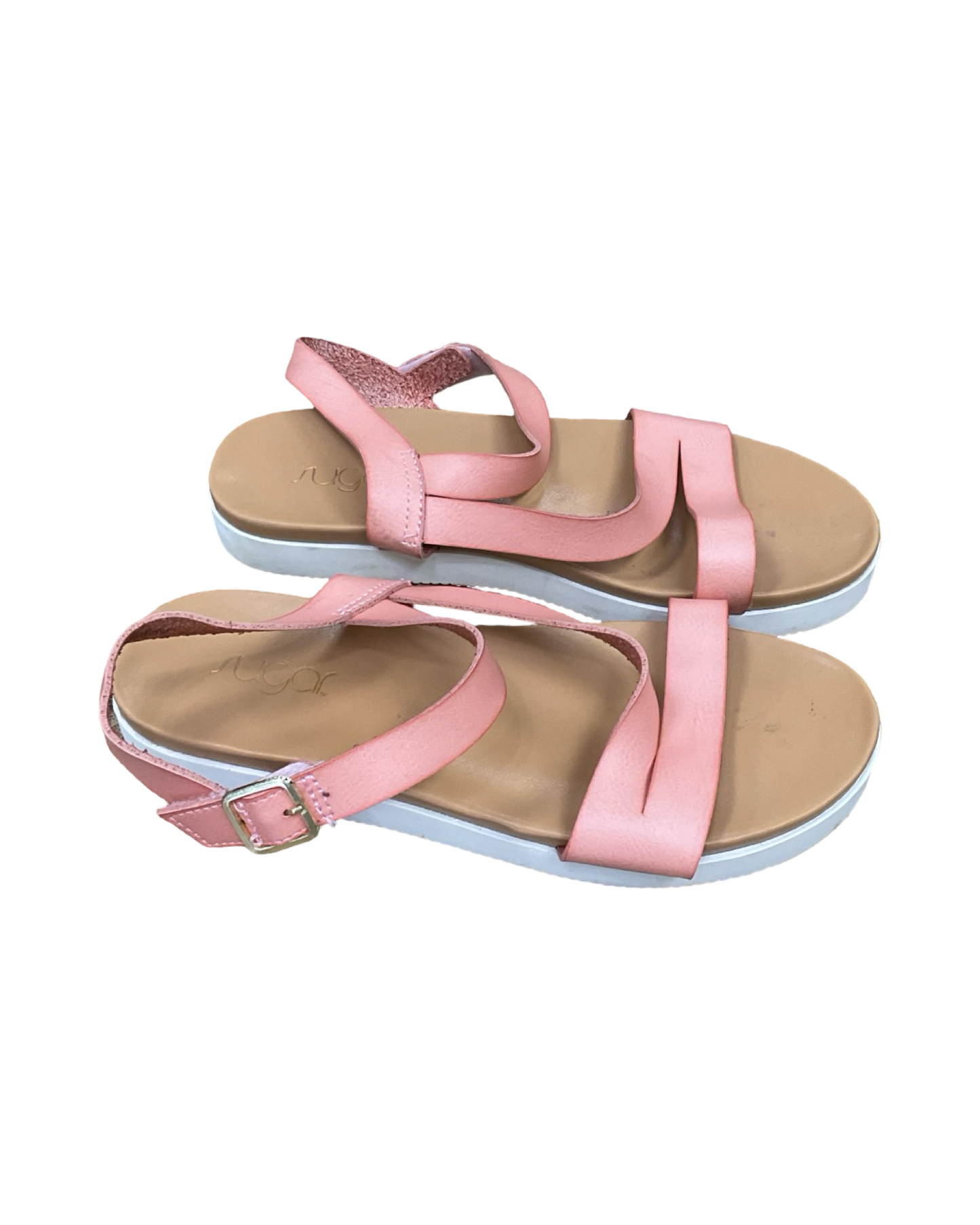 Sandals Flats By Sugar In Pink, Size:5