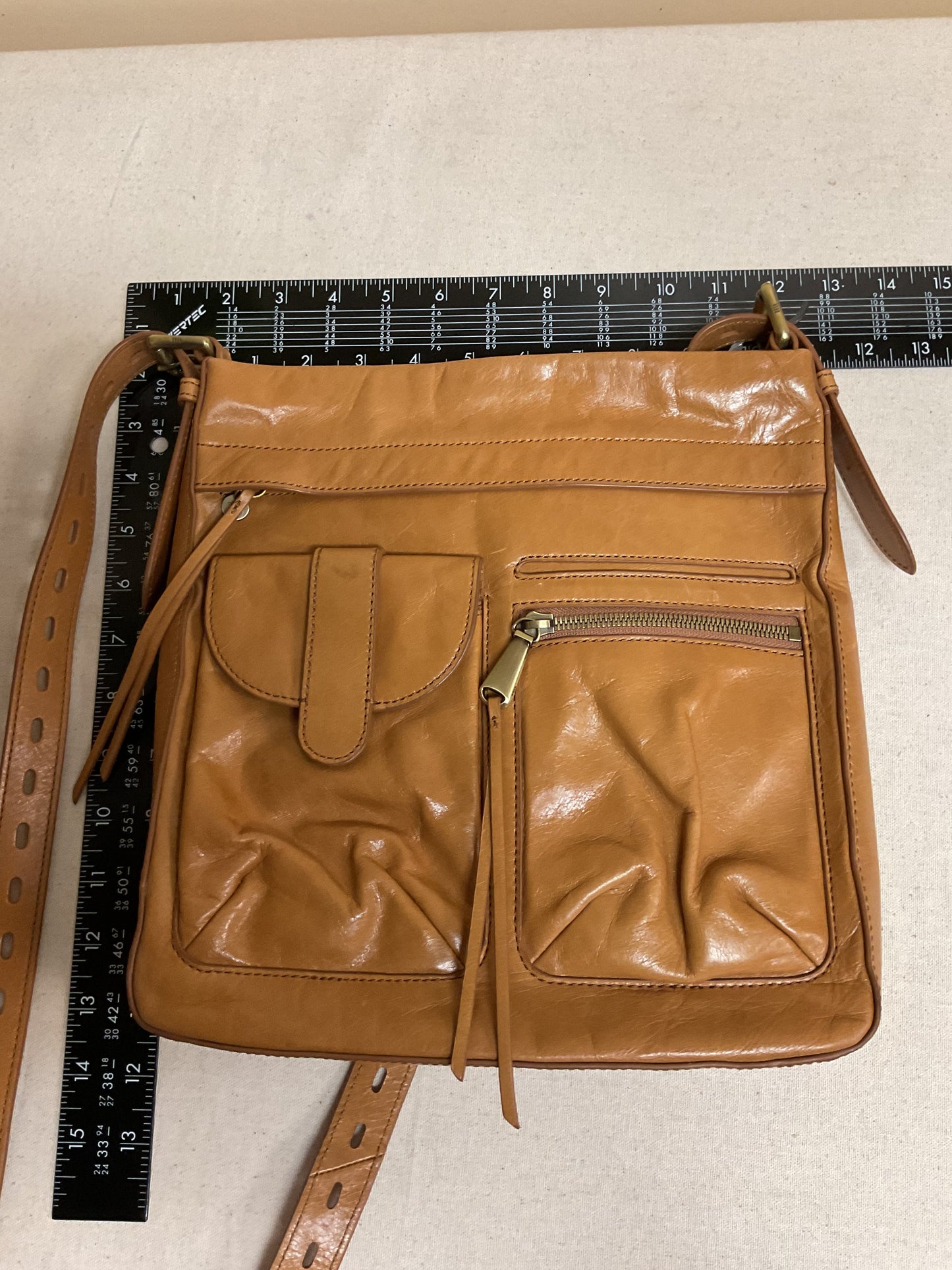 Crossbody Leather By Hobo Intl In Brown, Size:Medium