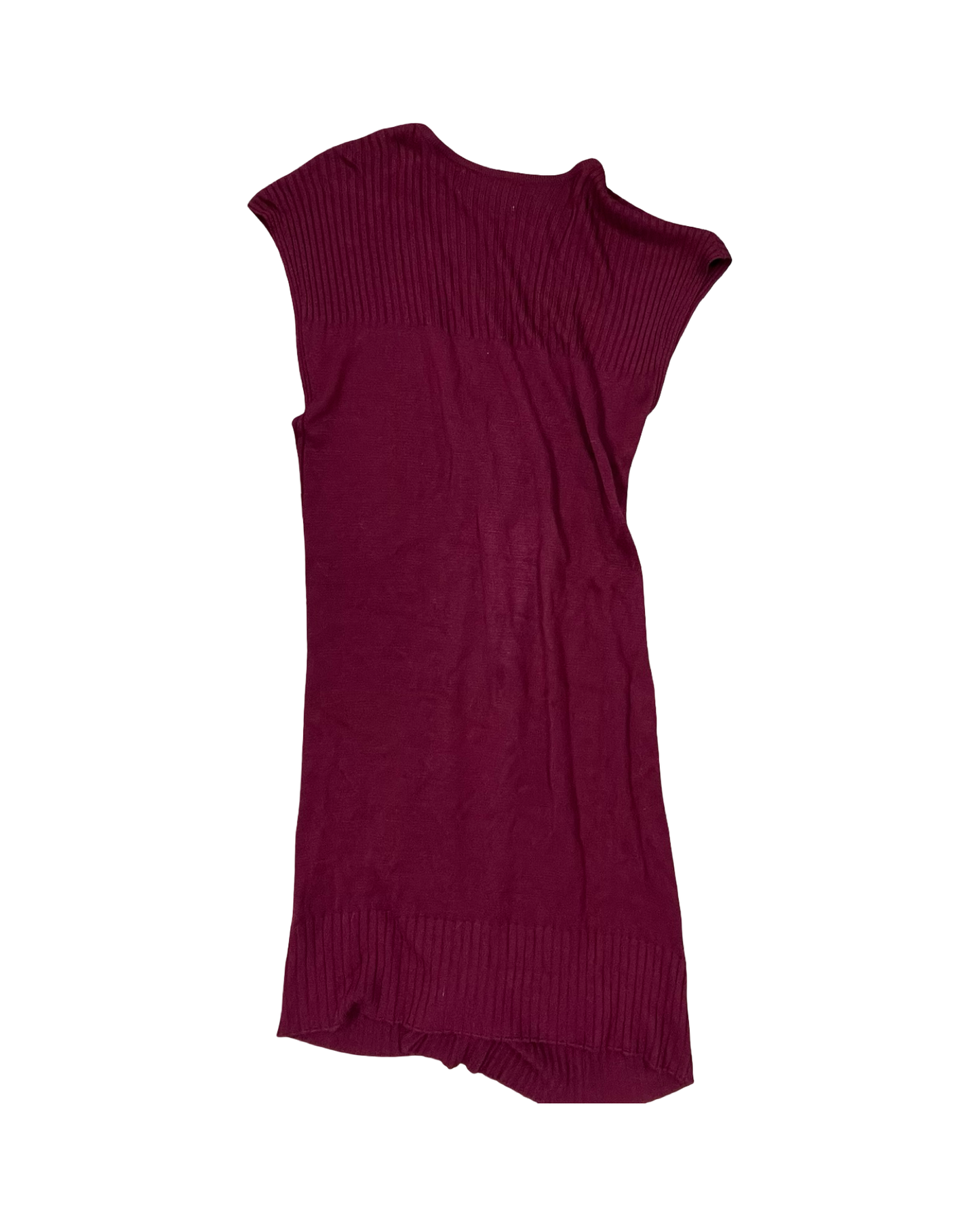 Cardigan By Joan Vass In Red, Size:M