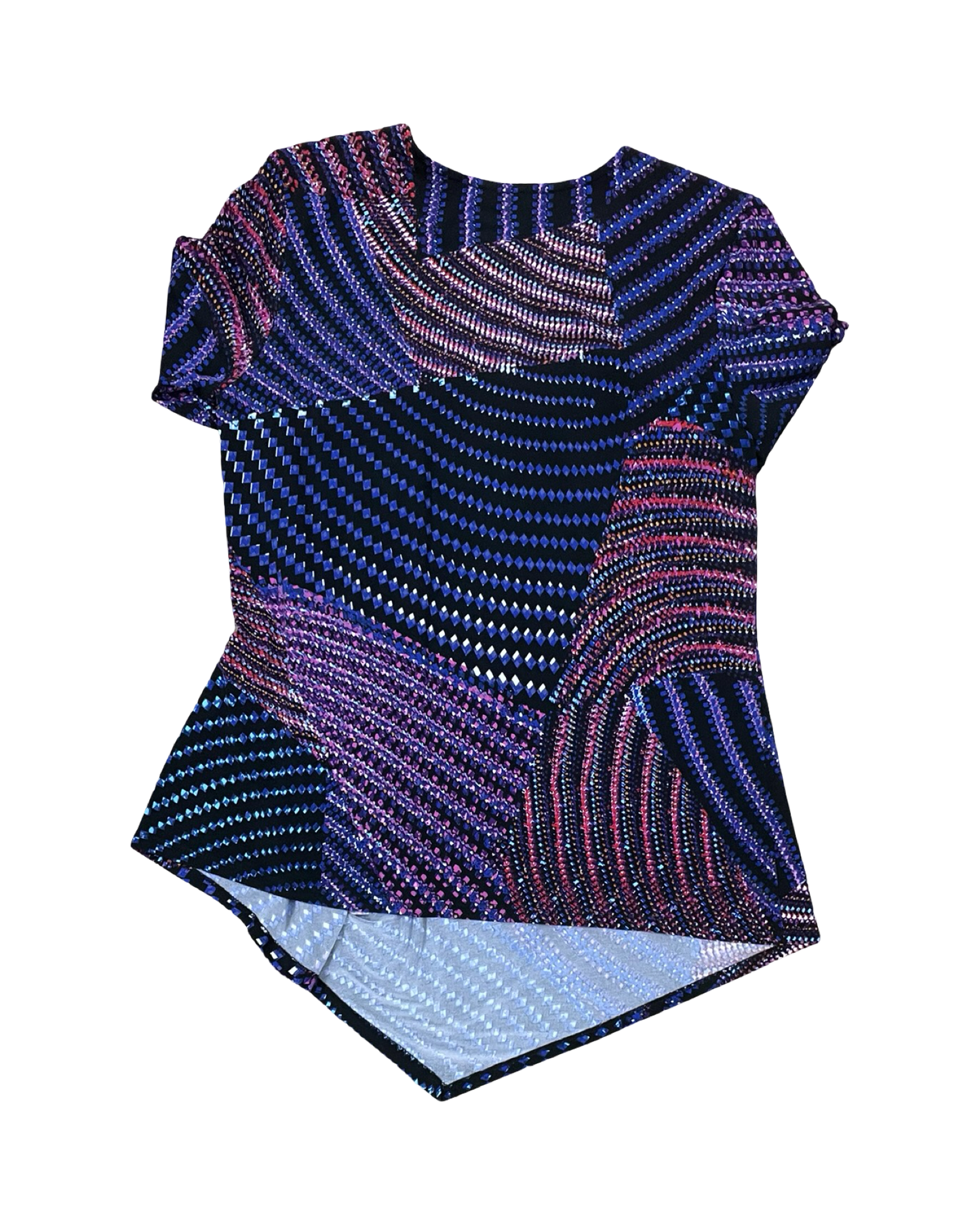 Top Ls By Joseph Ribkoff In Black & Pink, Size:M