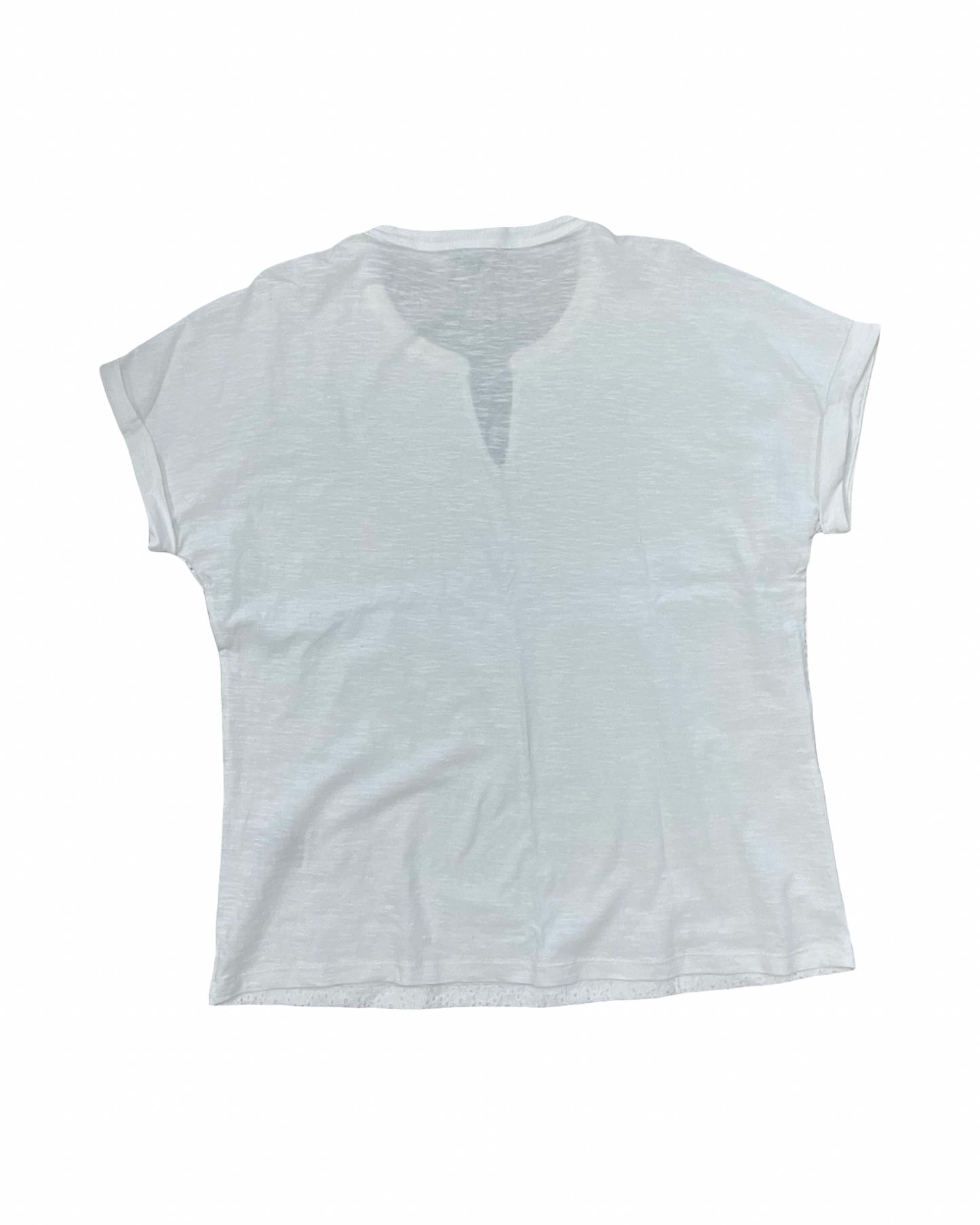 Top Ss By Clothes Mentor In White, Size:L