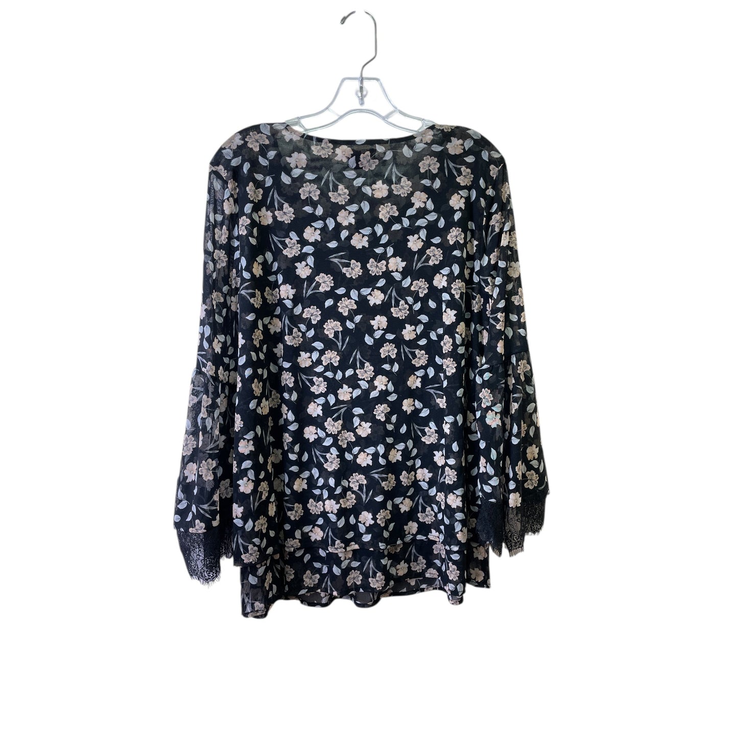 Top Ls By Alfani In Black, Size:Xl