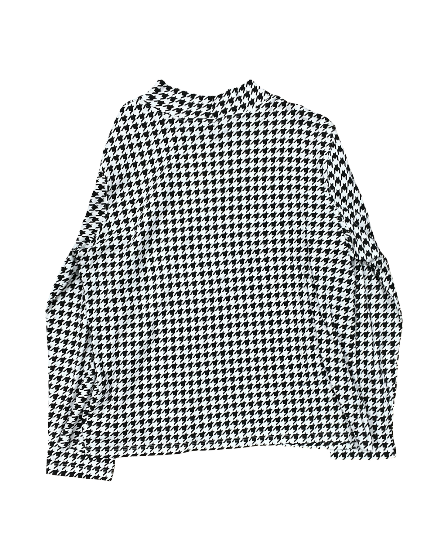 Top Ls By Appleseeds In Black & White, Size:Xl