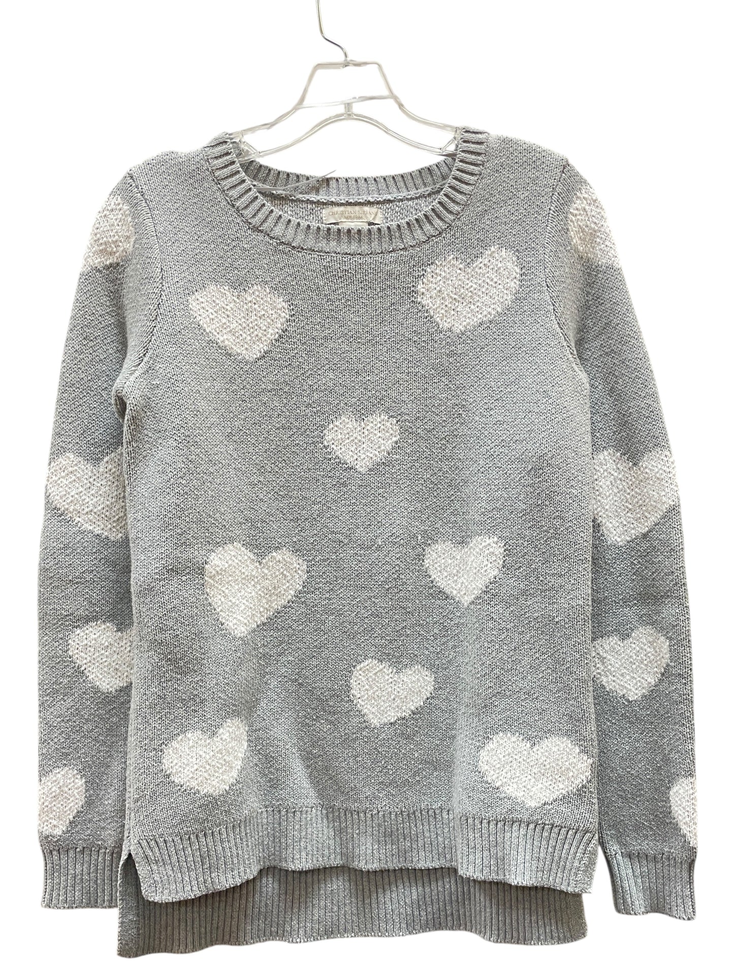 Sweater By Christian Siriano In Grey, Size:Xs