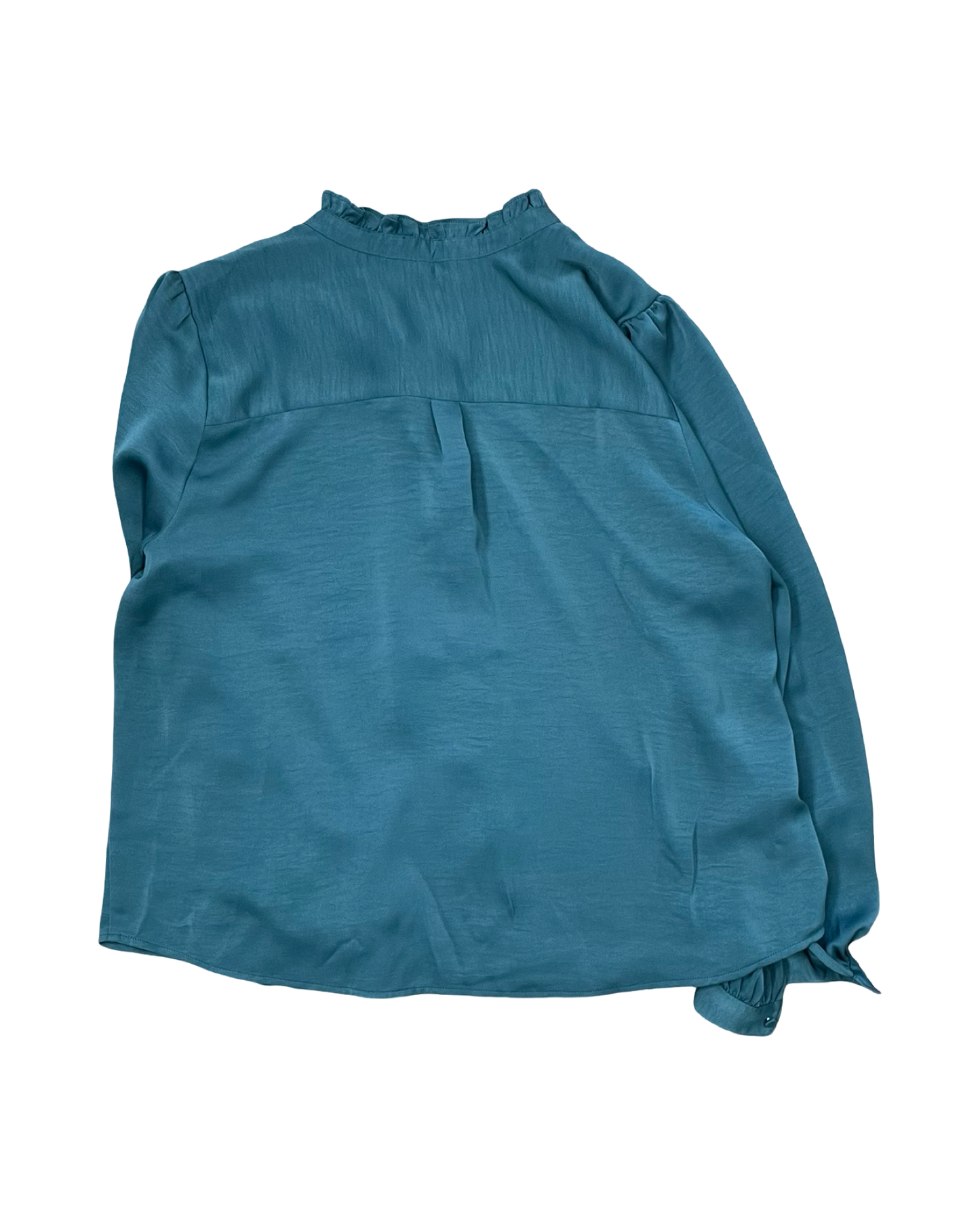 Blouse Ls By Lc Lauren Conrad In Green, Size:2X
