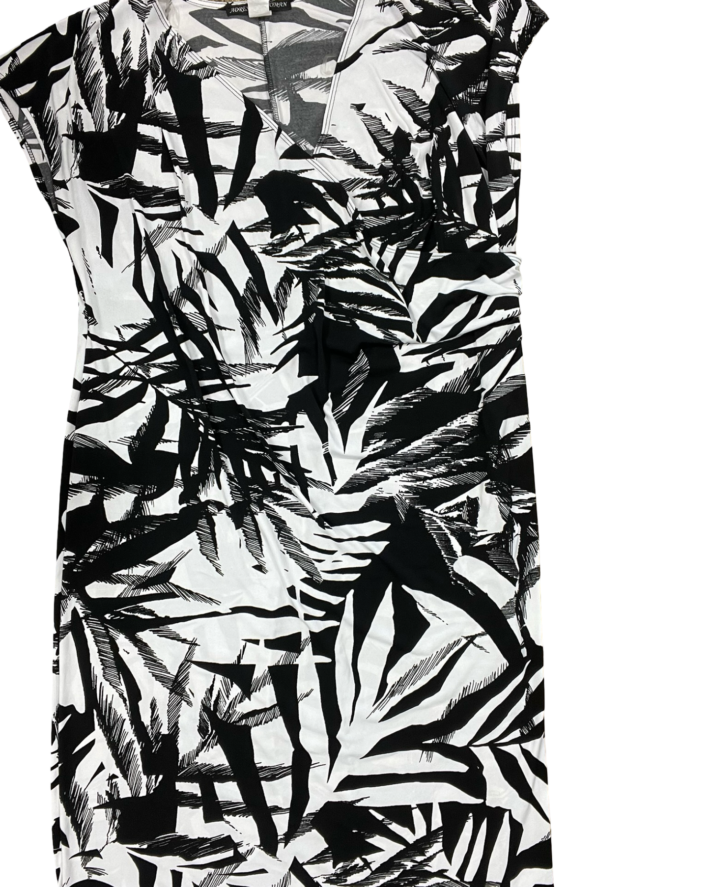 Dress Casual Maxi By Clothes Mentor In Black & White, Size:3