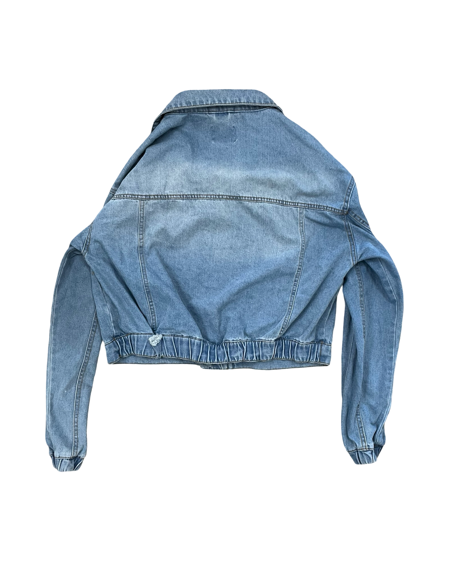 Jacket Denim By Ci Sono In Blue, Size:L
