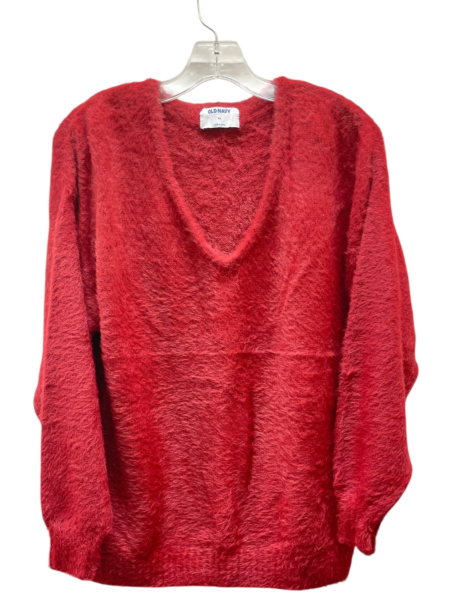 Sweater By Old Navy In Red, Size:Xs