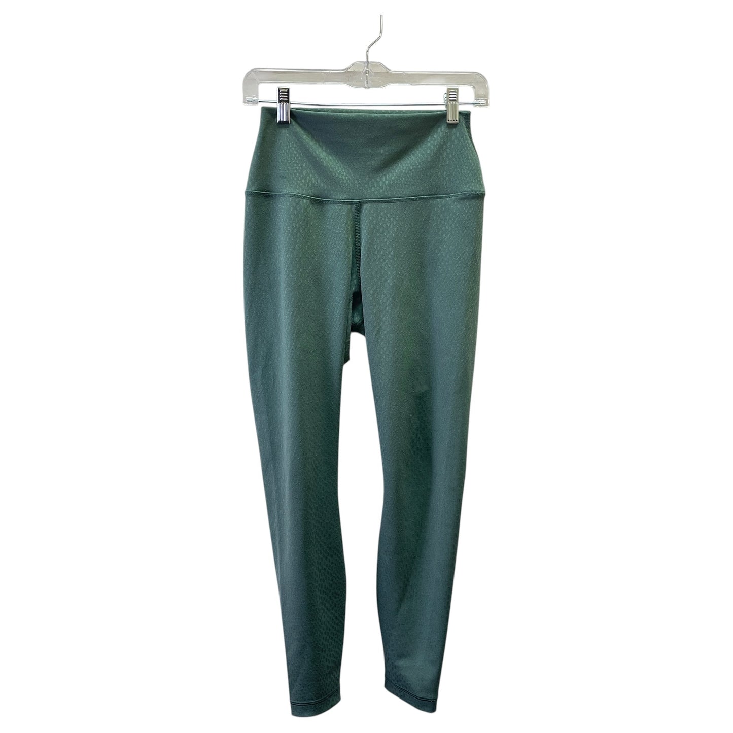 Athletic Leggings By 90 Degrees By Reflex In Green, Size:S